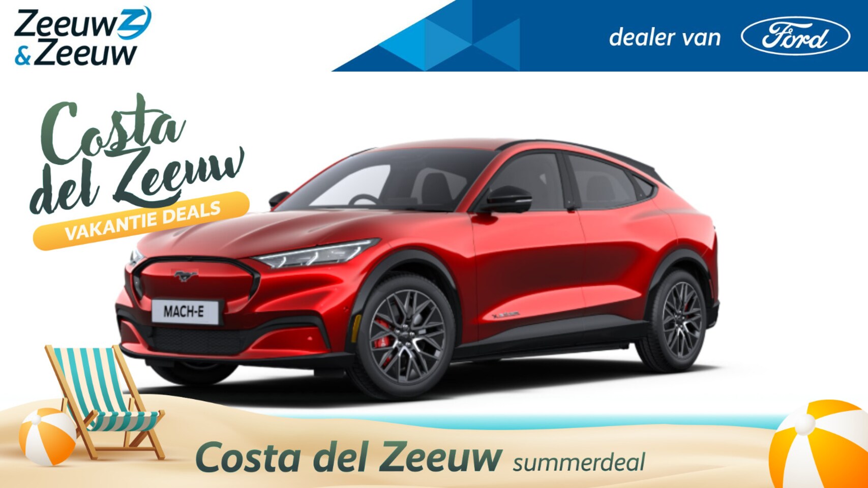 Ford Mustang Mach-E - Extended Premium RWD 98 kWh | Nieuw te bestellen bij Zeeuw & Zeeuw Ford Alphen | Prijs inc - AutoWereld.nl