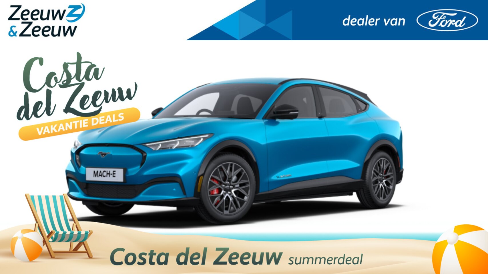 Ford Mustang Mach-E - Extended Premium AWD 98 kWh | Nieuw te bestellen bij Zeeuw & Zeeuw Ford Alphen | Prijs inc - AutoWereld.nl