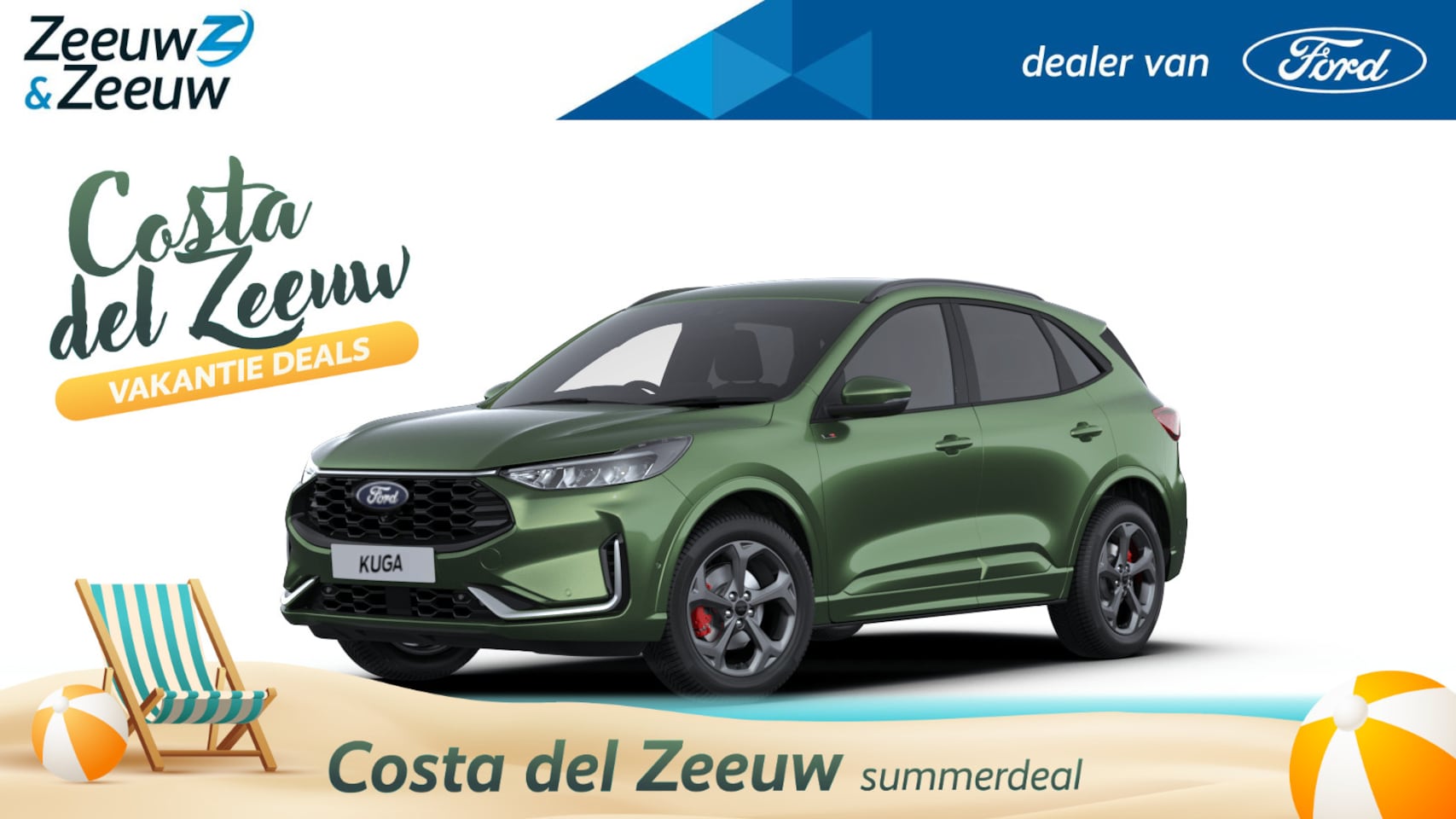 Ford Kuga - 2.5 PHEV ST-Line X | Nieuw te bestellen bij Zeeuw & Zeeuw Ford Alphen | Prijs inclusief 40 - AutoWereld.nl