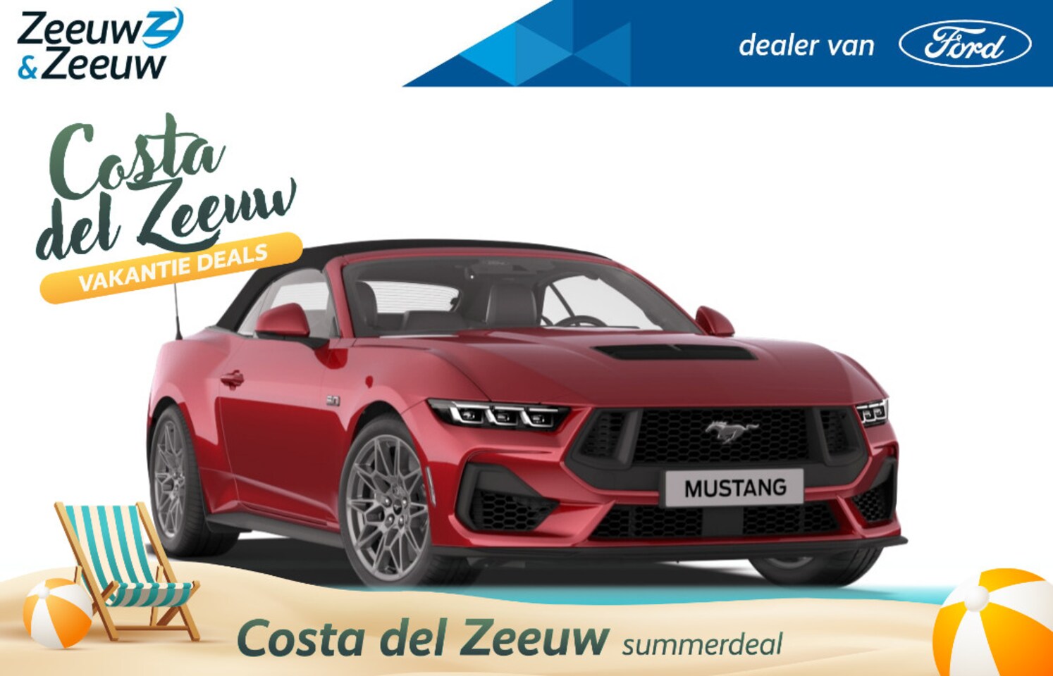 Ford Mustang Convertible - 5.0 V8 GT 446pk | Nieuw te bestellen - AutoWereld.nl