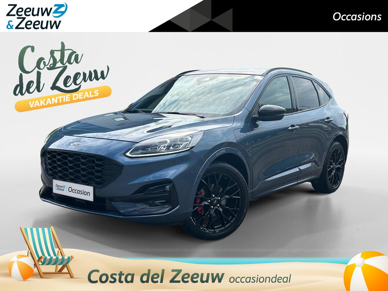 Ford Kuga - 2.5 PHEV ST-Line X | Zeer Nette Auto | Black Pack | Android Auto & Apple Carplay | Achteru - AutoWereld.nl