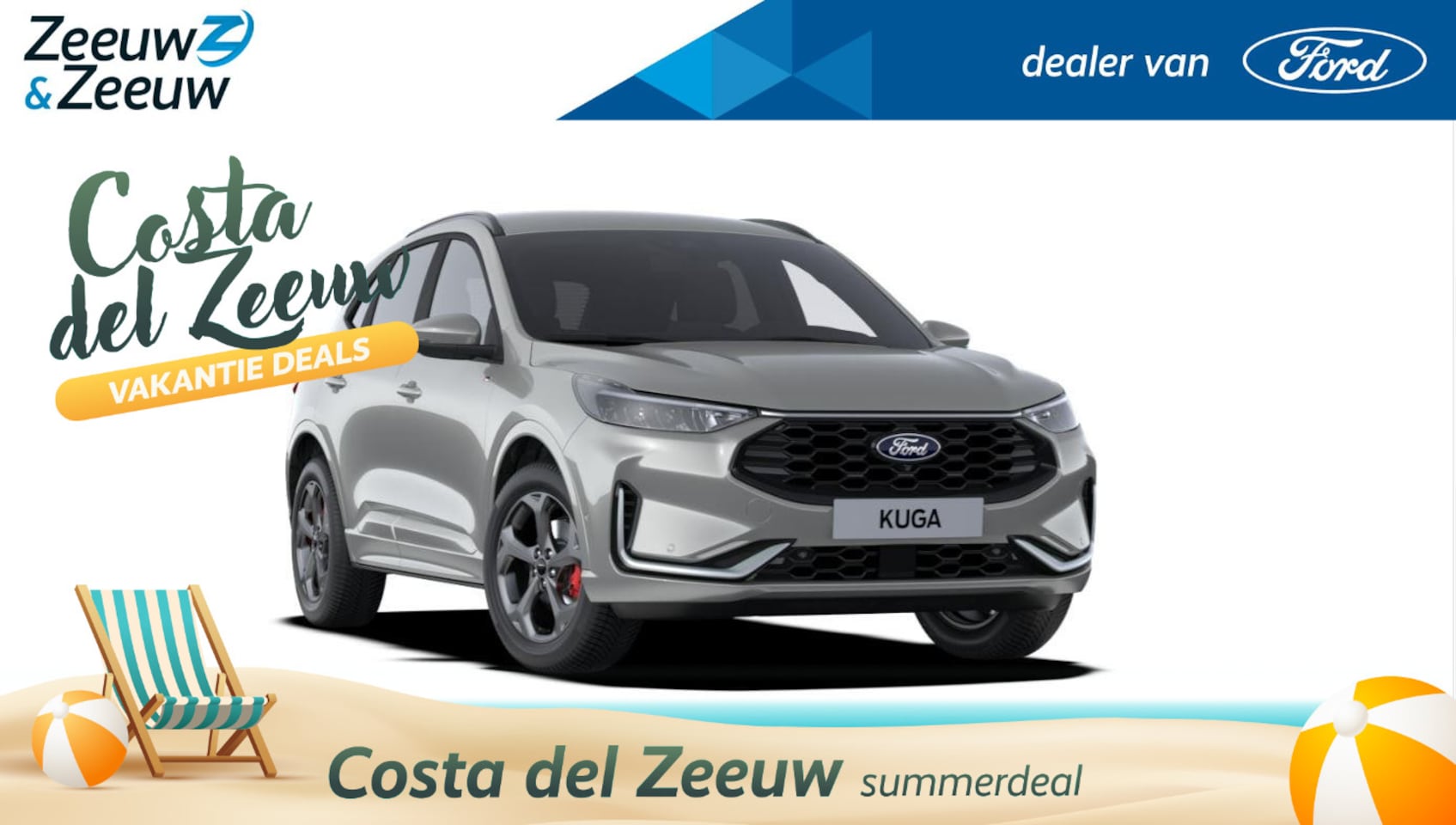 Ford Kuga - 2.5 PHEV ST-Line X 243pk | €4.000.- korting | 0,99% rente | Nieuw te bestellen | Premium f - AutoWereld.nl