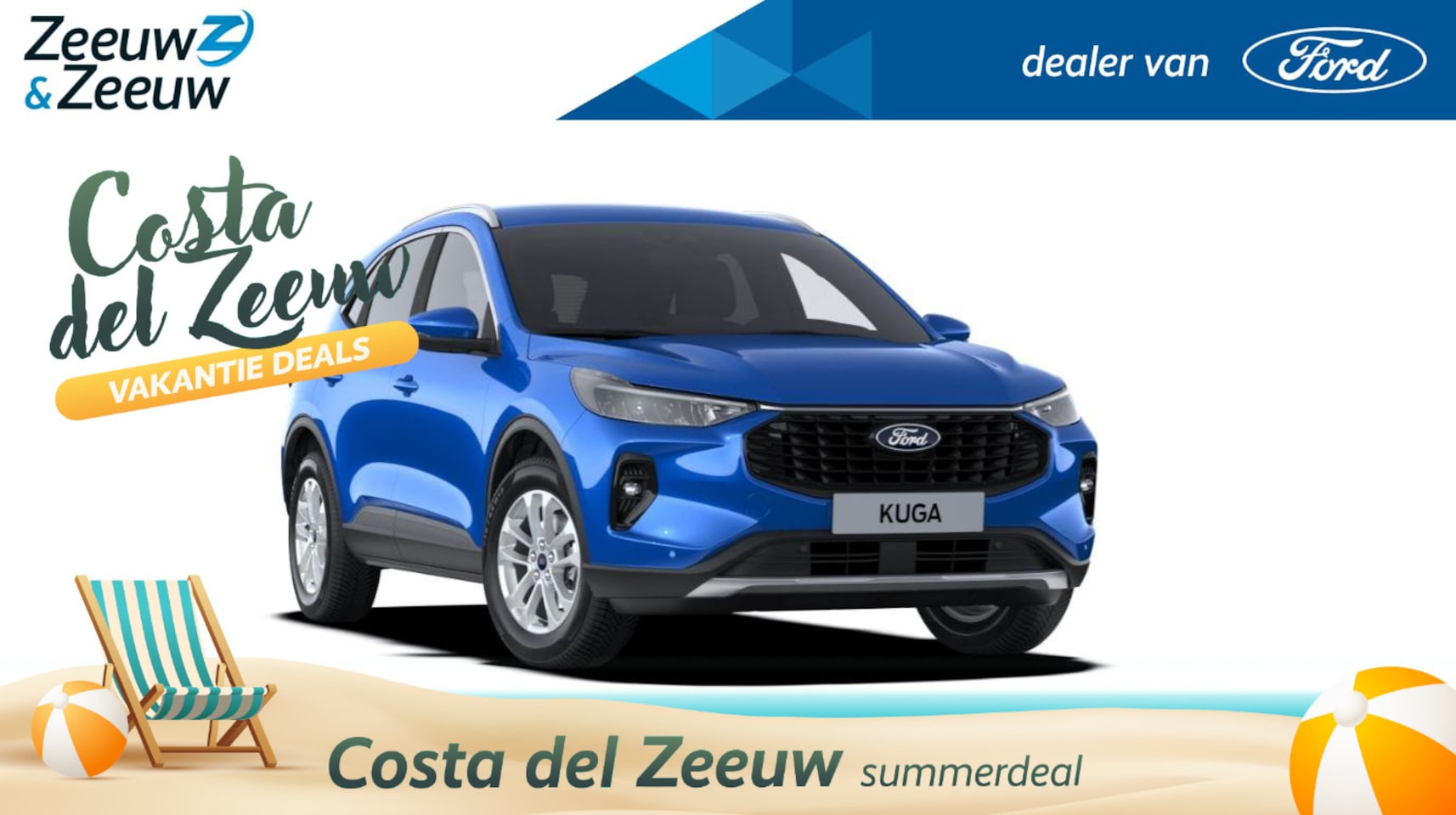 Ford Kuga - 2.5 PHEV Titanium 243pk | €4.000.- korting | 0,99% rente |  Nieuw te bestellen | Digitaal - AutoWereld.nl