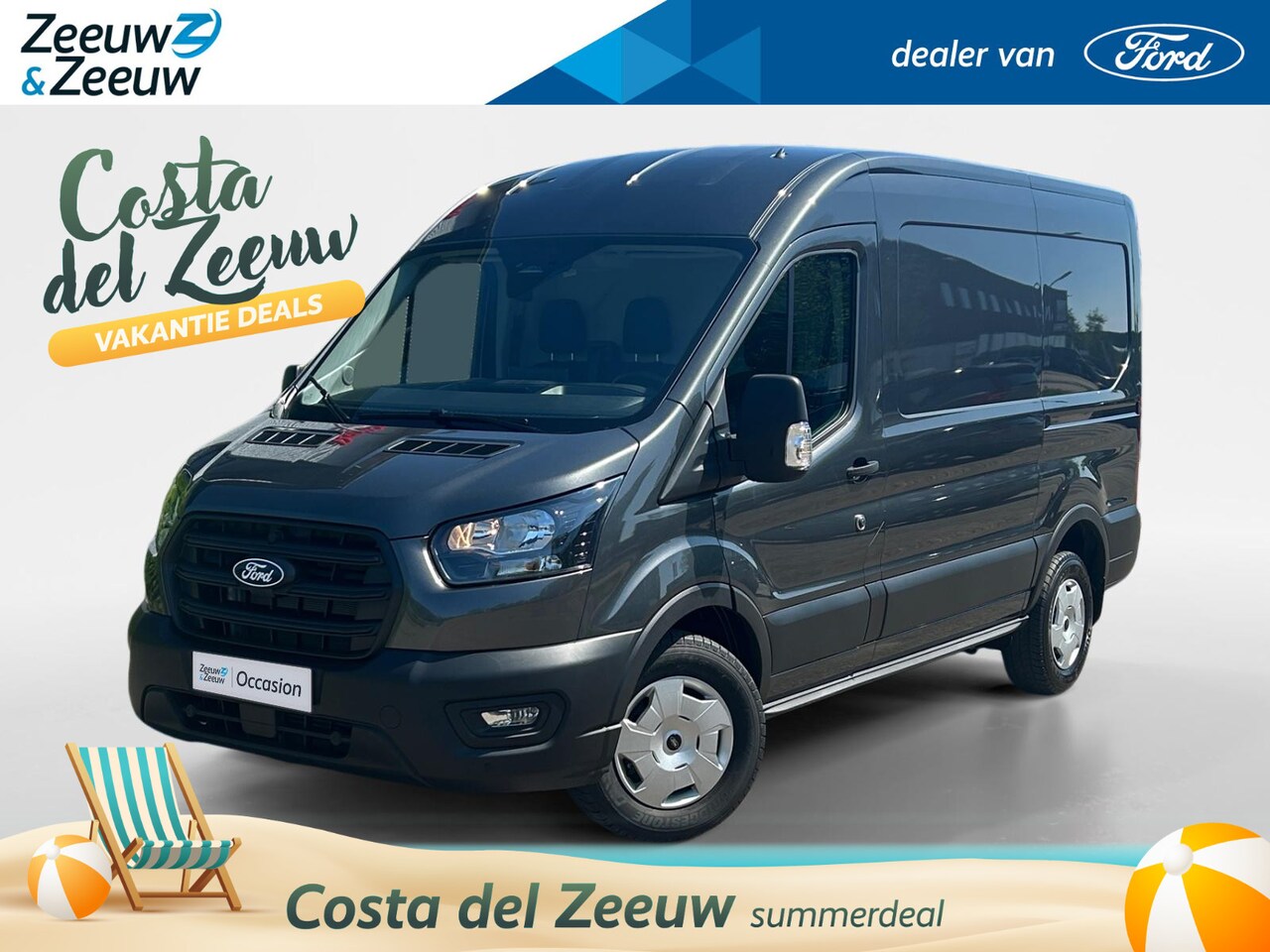 Ford Transit - 350 2.0 TDCI L2H2 Trend | Achteruit Rij Camera | Cruise Control | - AutoWereld.nl