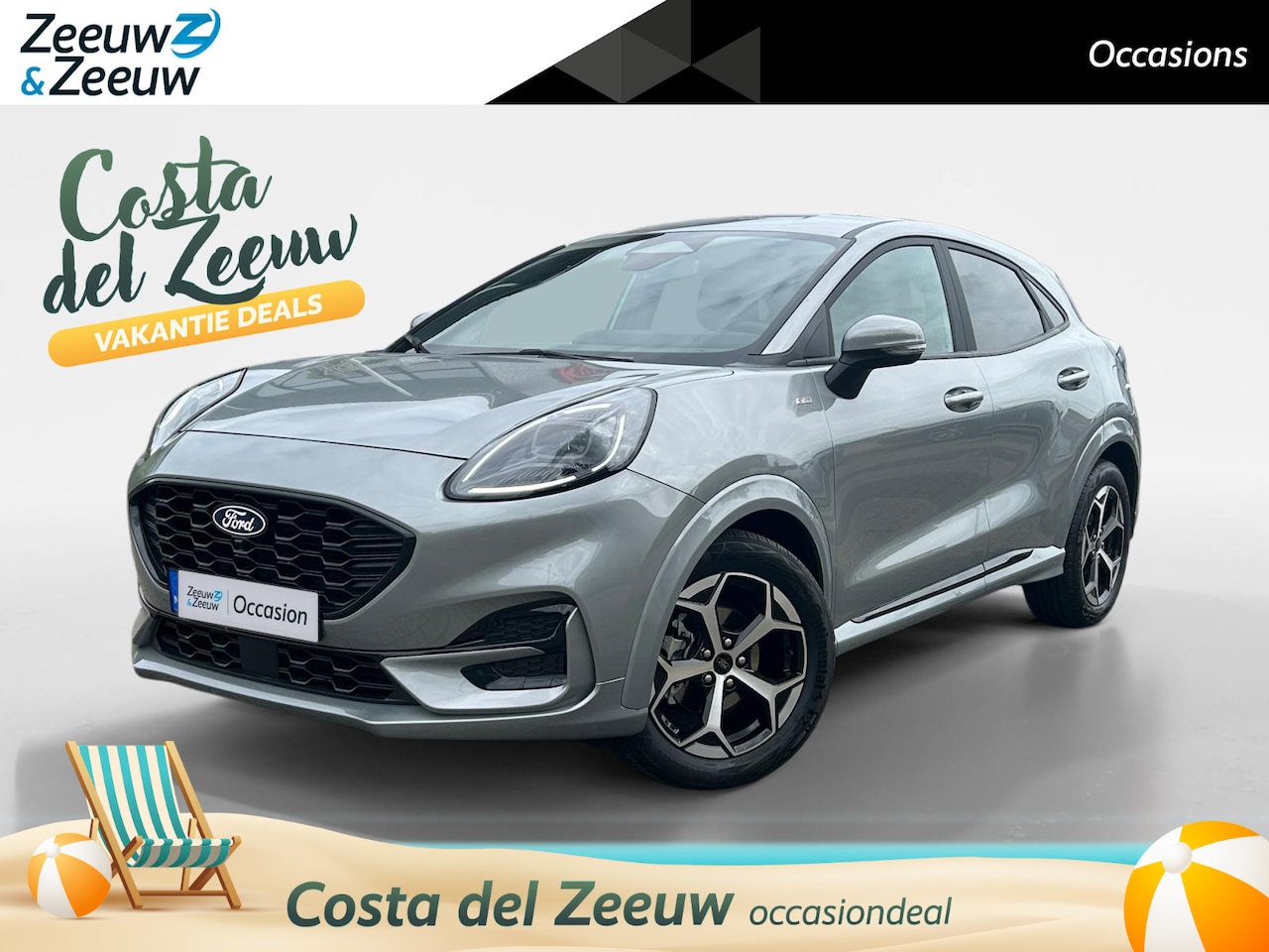 Ford Puma - 1.0 EcoBoost Hybrid ST-Line | Zeer nette auto | Automaat | Winter Pack | Sync 4 | Achterui - AutoWereld.nl