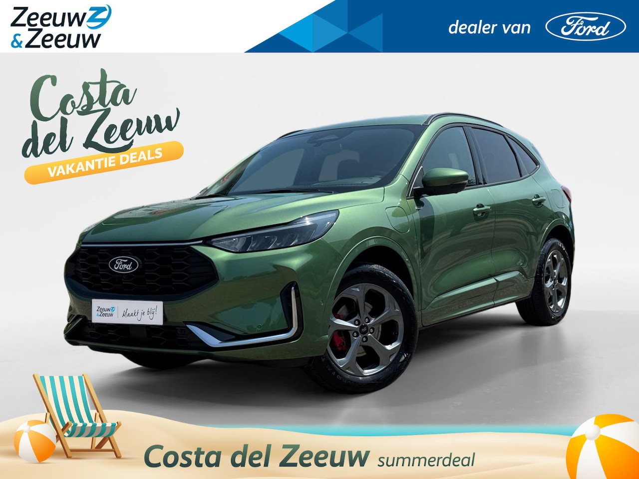 Ford Kuga - 2.5 PHEV ST-Line X | Direct uit voorraad leverbaar | € 4000 korting | Winter Pack | Elektr - AutoWereld.nl