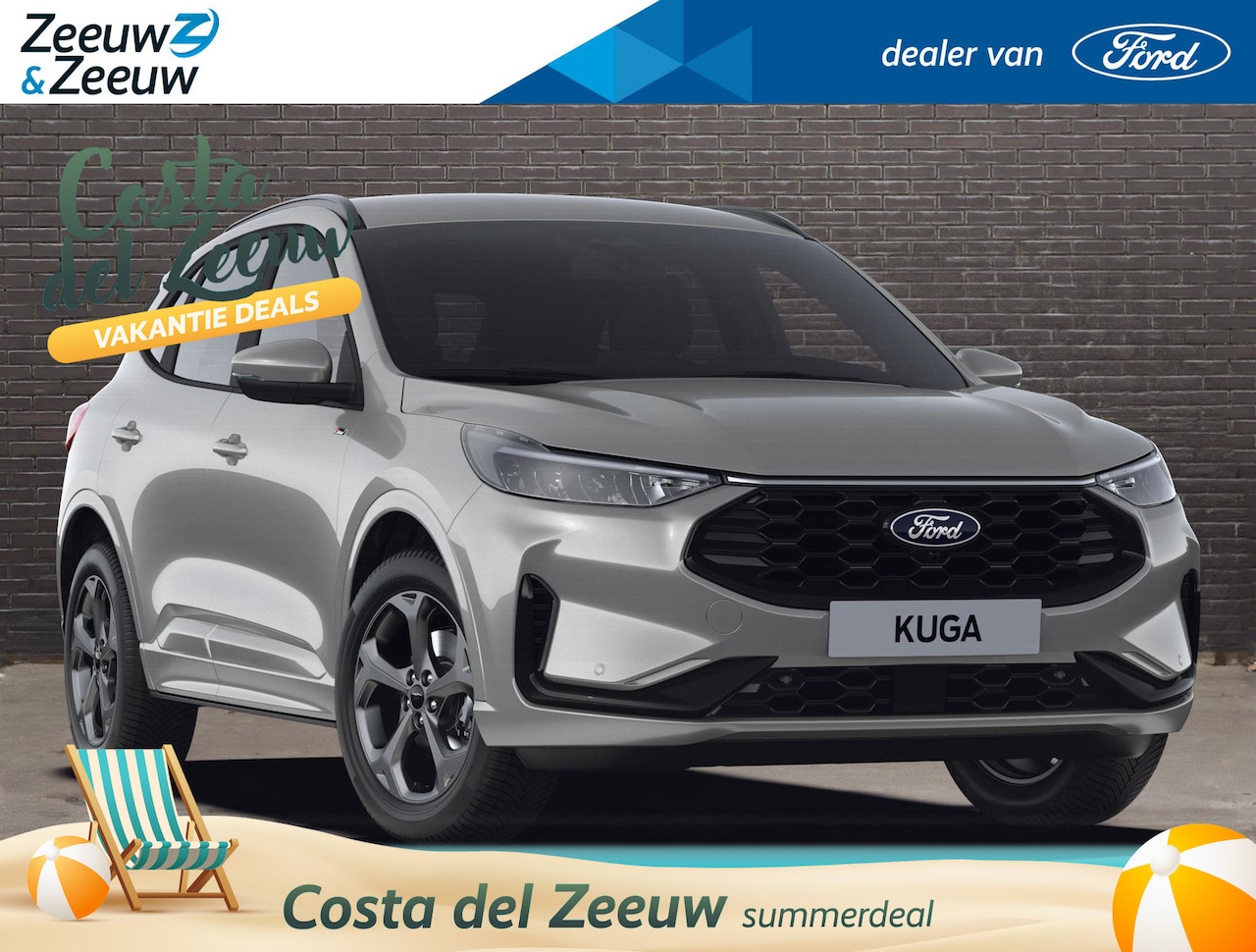 Ford Kuga - 2.5 PHEV ST-Line 243pk | €4.000.- korting | 0,99% rente | Nieuw te bestellen | 18inch lich - AutoWereld.nl