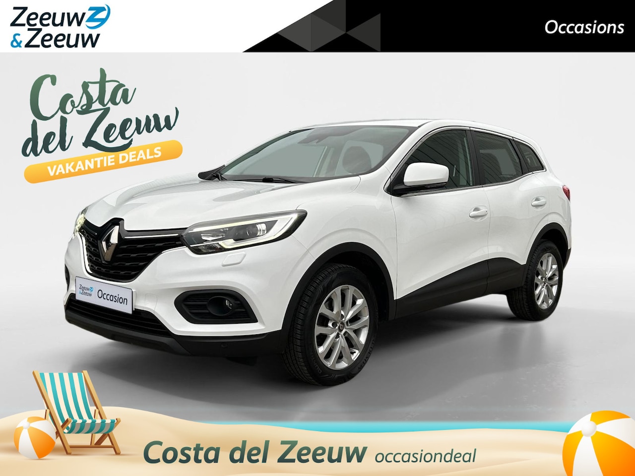 Renault Kadjar - 1.3 TCe Zen 140pk | Lichtmetalen velgen | Parkeer sensoren | All season banden | Cruise co - AutoWereld.nl