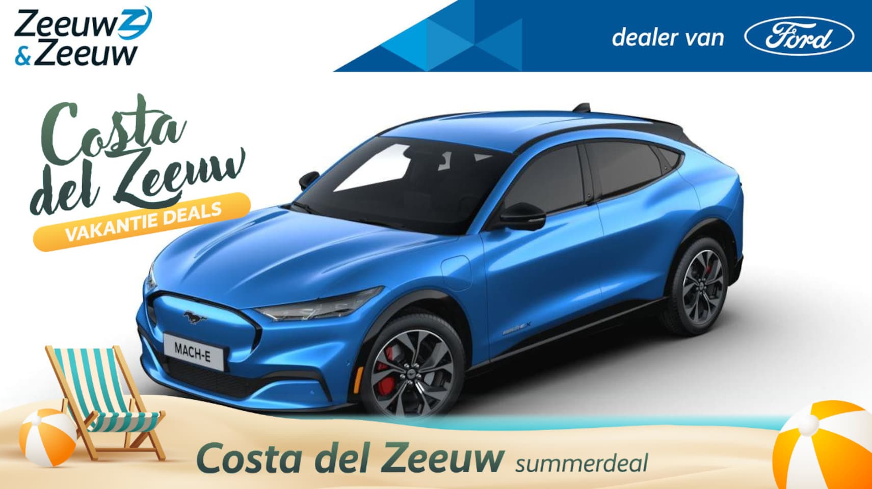 Ford Mustang Mach-E - Extended Premium AWD 98 kWh Ford Mustang Mach-E 98kWh Extended AWD Premium | NIEUW | Op Vo - AutoWereld.nl