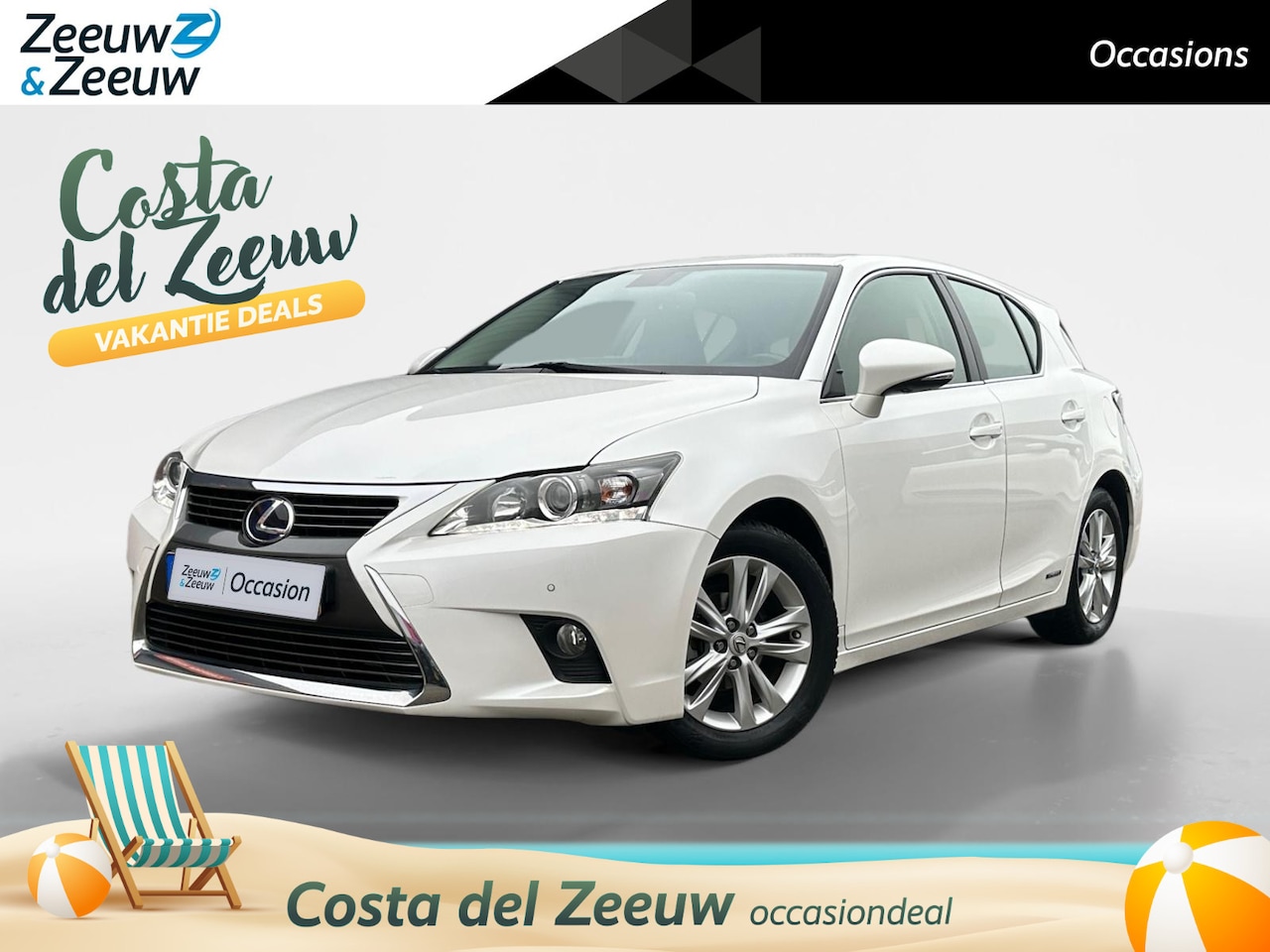 Lexus CT 200h - Executive | Dealer Onderhouden | Zeer Compleet | Parkeersensoren Voor en Achter | - AutoWereld.nl