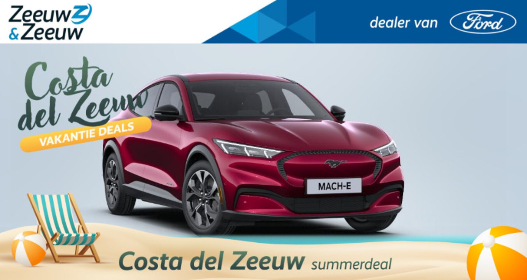 Ford Mustang Mach-E - Standard RWD 75 kWh | Led Verlichting | 19" Lichtmetaal | Warmtepomp | Climate Control | A - AutoWereld.nl