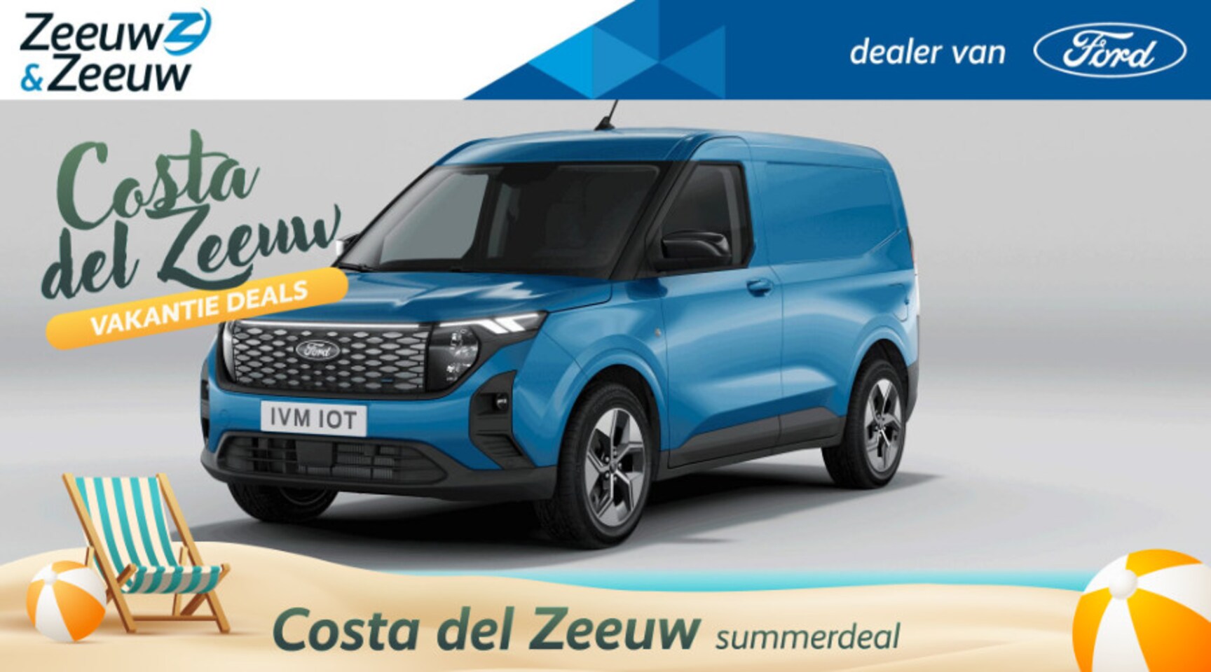 Ford Transit Courier - E-Transit Trend 44 kWh Ford E-Transit Cour. Trend 44 kWh 290km actieradius | Parkeersensor - AutoWereld.nl