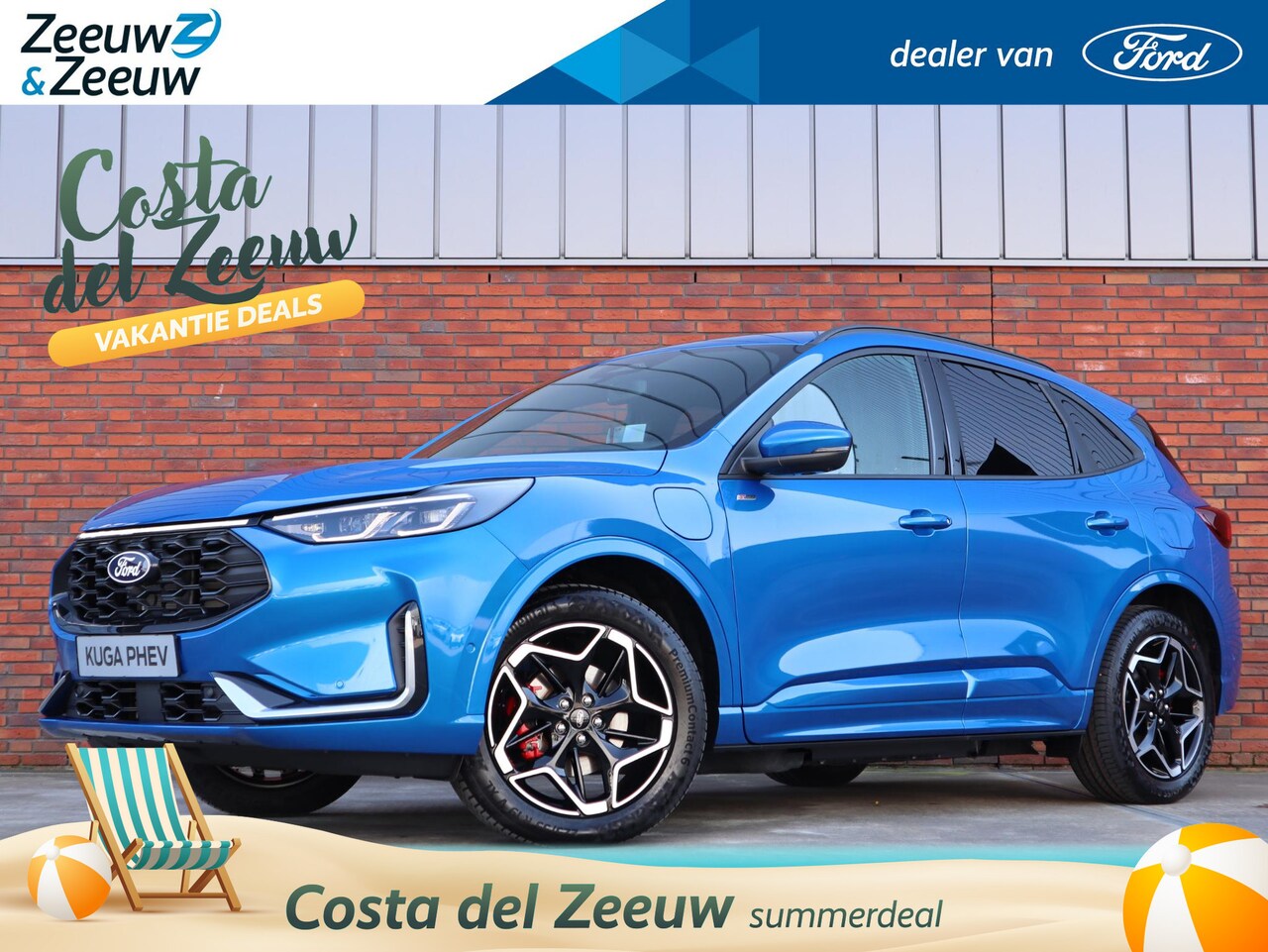 Ford Kuga - 2.5 PHEV ST-Line X | Winterpack | Driver Assistancepack | Technology Pack | 19" Lichtmetaa - AutoWereld.nl