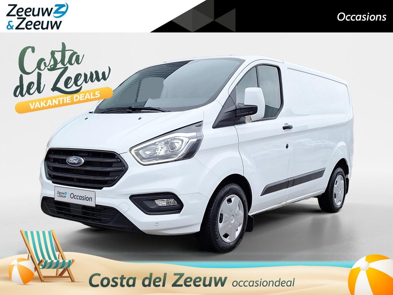 Ford Transit Custom - 320 2.0 TDCI L1H1 Trend 130PK Euro6  | Camera | Cruise Control | 3zits | 2500KG Trekgewich - AutoWereld.nl