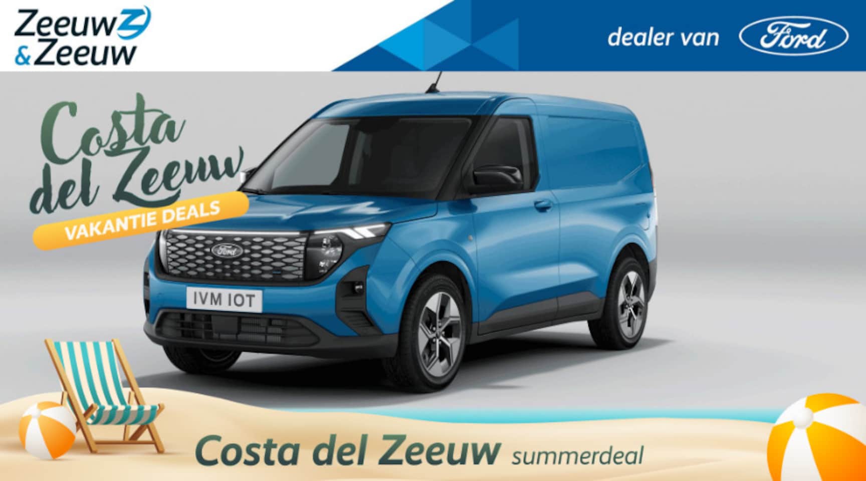 Ford Transit Courier - E-Transit Limited 44 kWh Ford E-Transit Cour. Limited 44 kWh Nu bestelbaar, WLTP 290KM Act - AutoWereld.nl