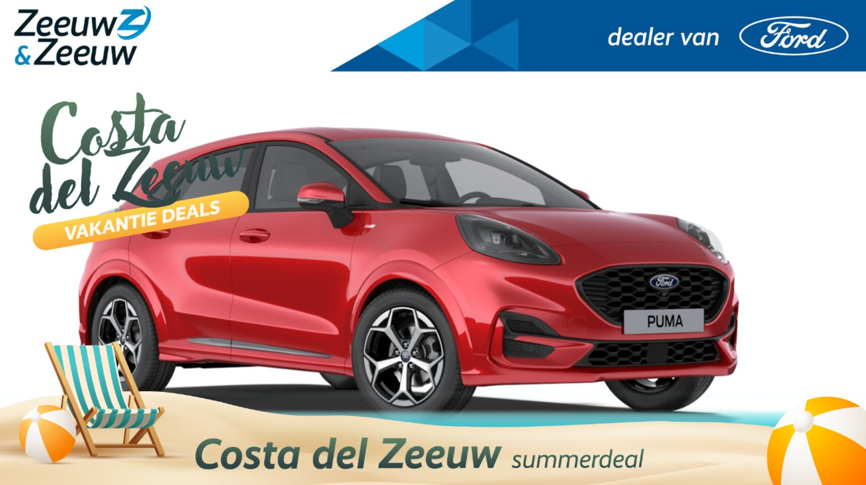 Ford Puma - 1.0 EcoBoost Hybrid ST-Line | Nieuw model 2024 | €4000,- korting | Nieuw te bestellen | - AutoWereld.nl