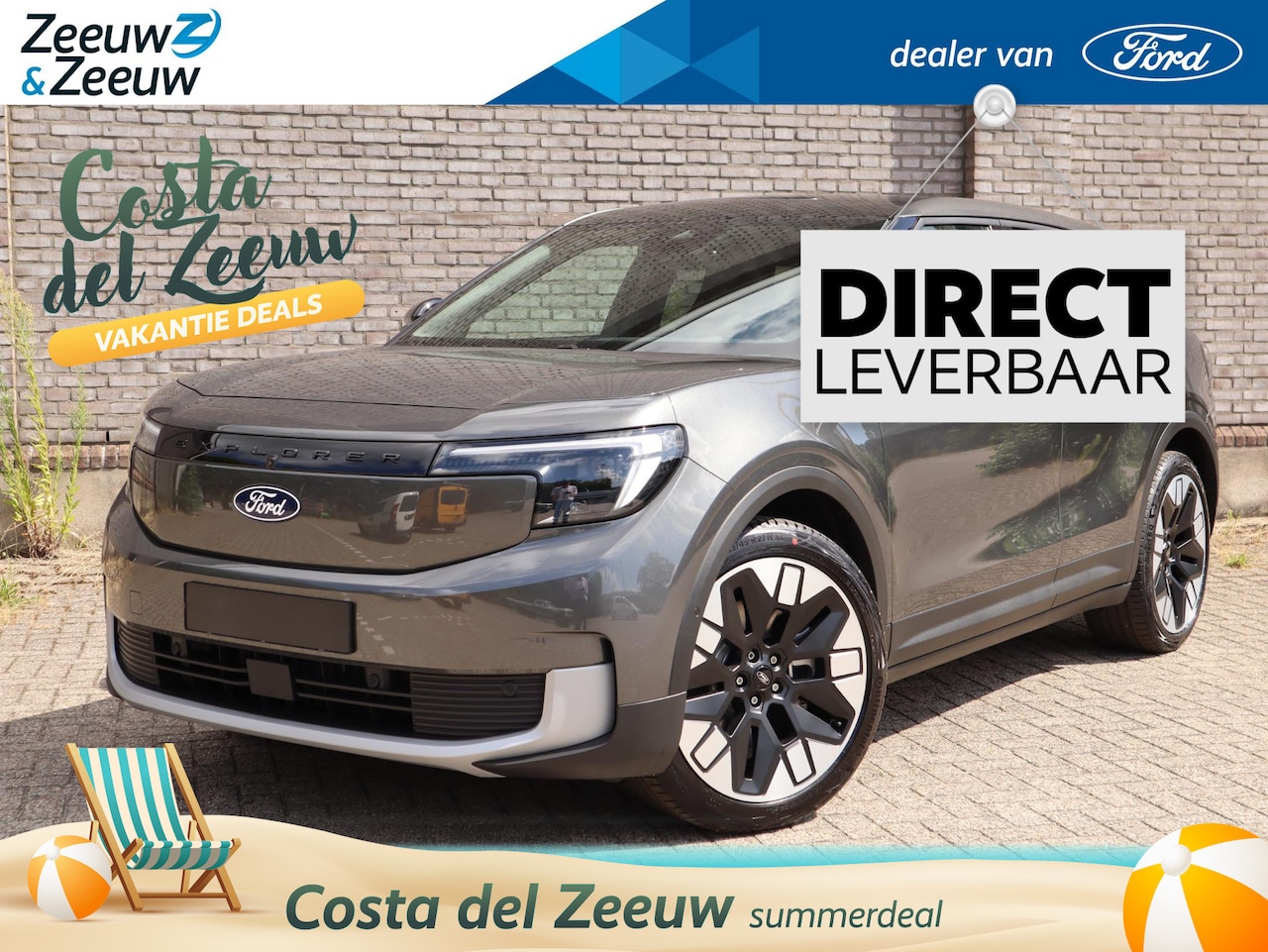 Ford Explorer - Premium Extended Range RWD 77 kWh 286PK | 0,99% Rente i.c.m. Ford Options | B&O Audio | 21 - AutoWereld.nl