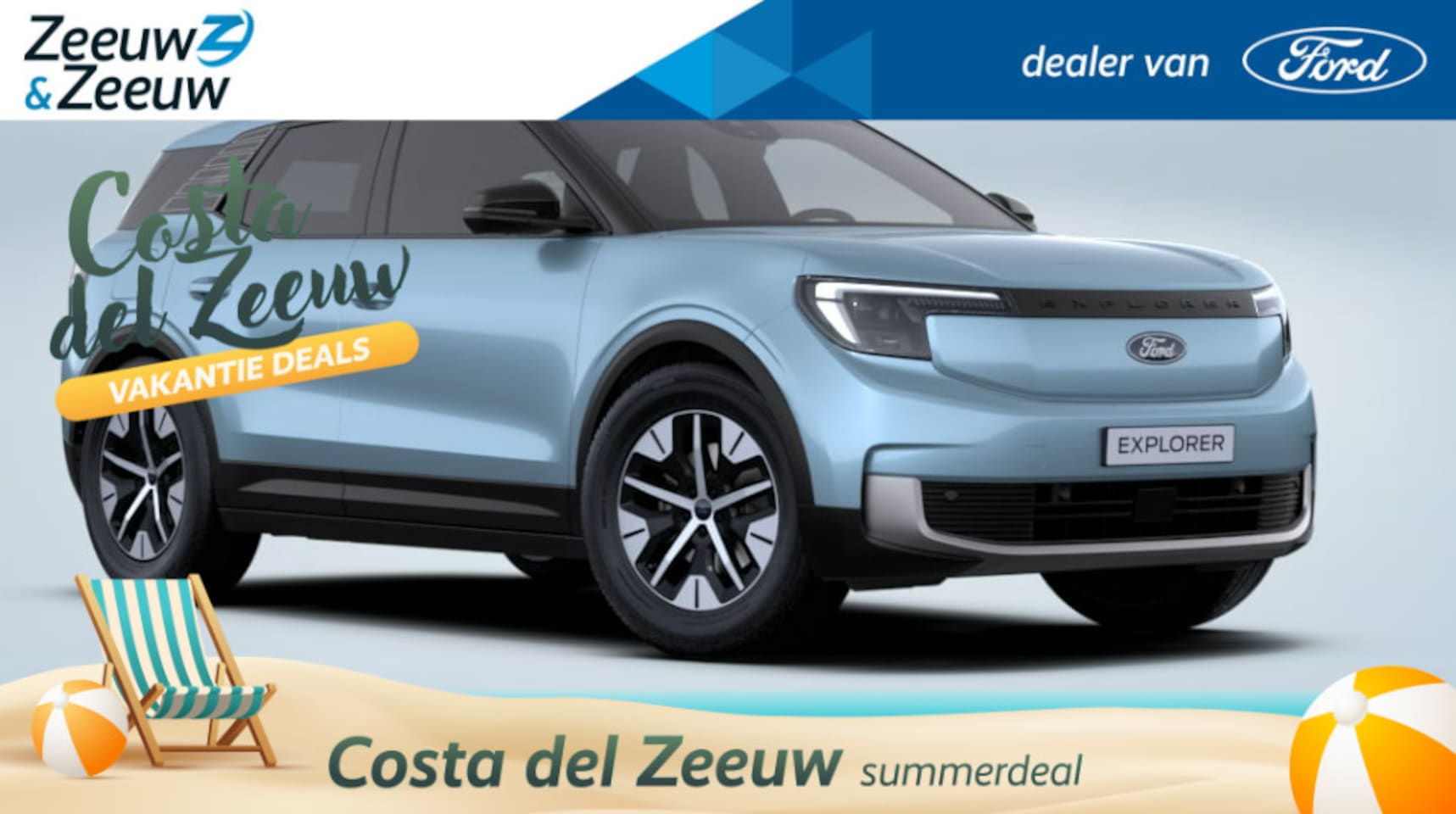 Ford Explorer - Extended Range RWD 77 kWh | Nieuw | € 2000 Ford Voordeel | Nieuw te bestellen | - AutoWereld.nl