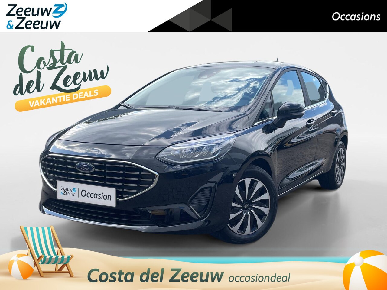 Ford Fiesta - 1.0 EcoBoost Hybrid Titanium | Winterpack | Apple Carplay/Android Auto | Cruise Control | - AutoWereld.nl