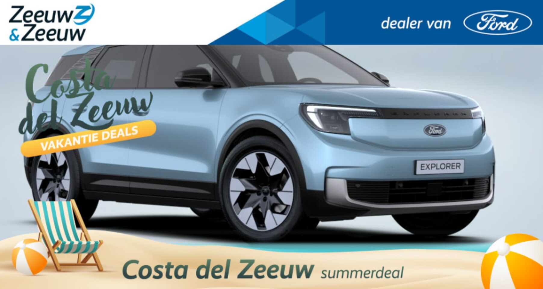 Ford Explorer - Premium Extended Range RWD 77 kWh | Nieuw | € 2000 Ford Voordeel | Nieuw te bestellen | - AutoWereld.nl