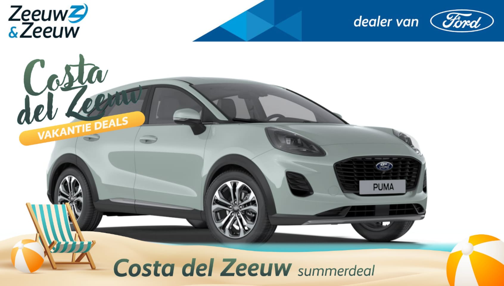 Ford Puma - 1.0 EcoBoost Hybrid Titanium | Nieuw model 2024 | €4000,- korting | Nieuw te bestellen | - AutoWereld.nl