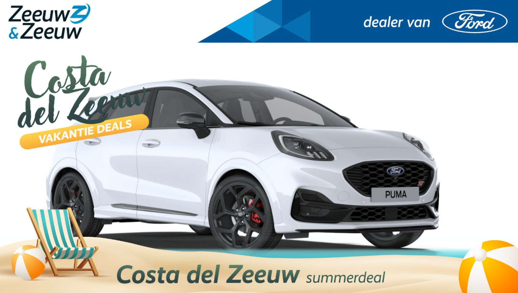 Ford Puma - 1.0 EcoBoost Hybrid ST | Nieuw model 2024 | €4000,- korting | Nieuw te bestellen | - AutoWereld.nl