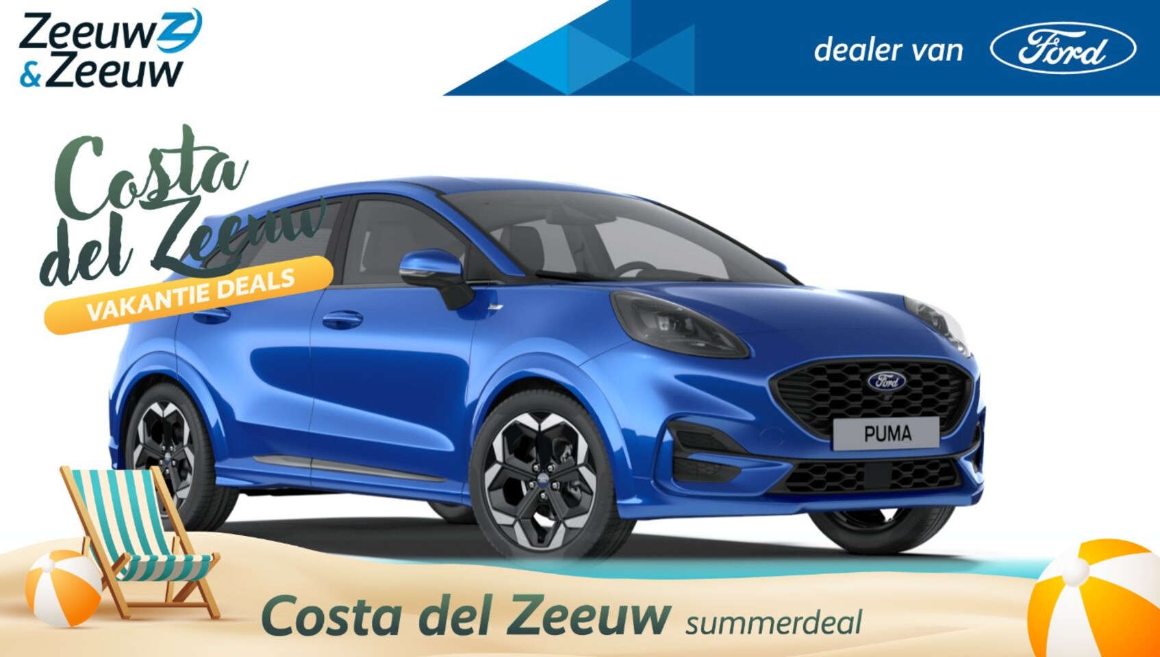 Ford Puma - 1.0 EcoBoost Hybrid ST-Line X | Nieuw model 2024 | €4000,- korting | Nieuw te bestellen | - AutoWereld.nl