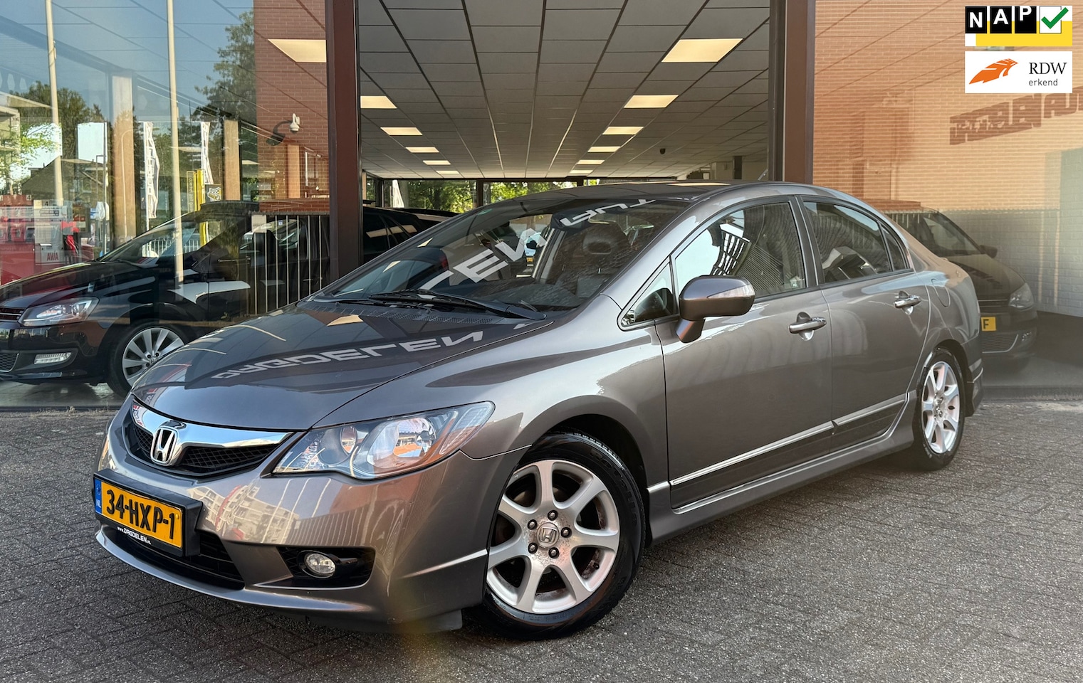 Honda Civic - 1.3 Hybrid AUTOMAAT | AIRCO | CRUISE | NAVI | NAP - AutoWereld.nl