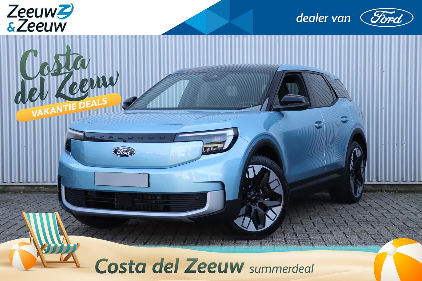 Ford Explorer - Premium Extended Range RWD 77 kWh | Nieuw te bestellen en uit voorraad leverbaar | € 2000 - AutoWereld.nl