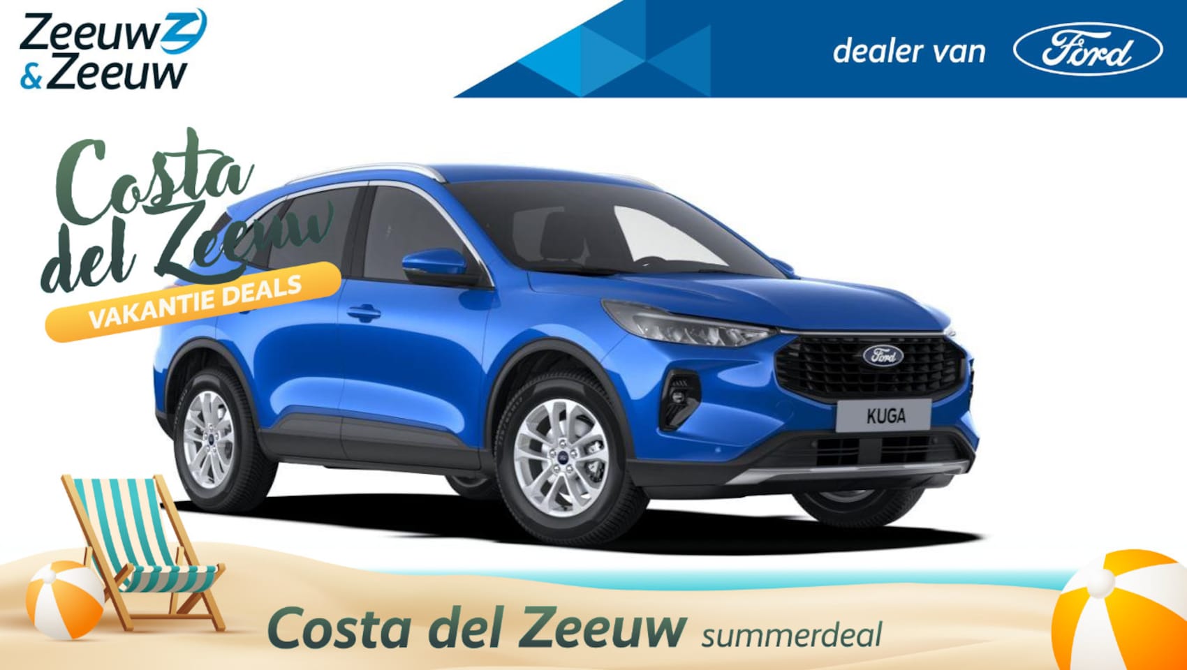 Ford Kuga - 2.5 PHEV Titanium | Nieuw model 2024 | €4000,- korting | Nieuw te bestellen |  2100 kg Tre - AutoWereld.nl