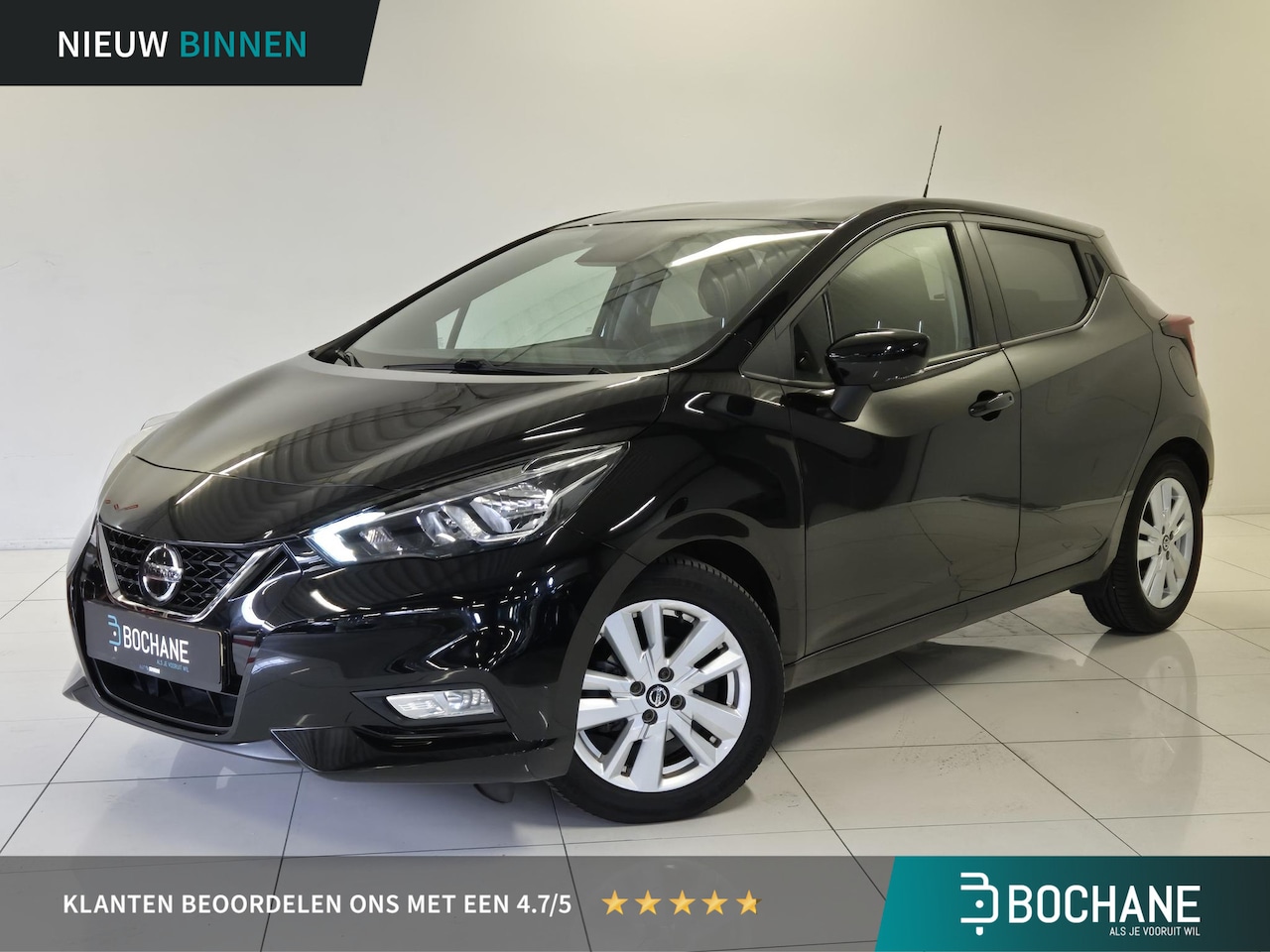 Nissan Micra - 1.0 IG-T N-Connecta Automaat | Apple CarPlay / Android Auto navigatie | Cruise Control | P - AutoWereld.nl
