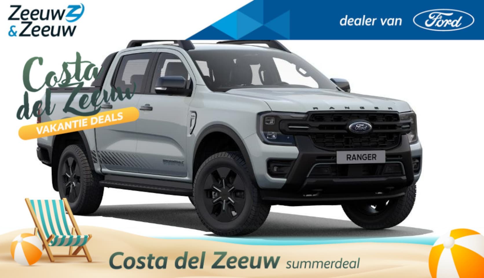 Ford Ranger - Stormtrak Double Cab PHEV 2.3 279 pk | 2,9% rente op financial lease | Te Bestellen voertu - AutoWereld.nl