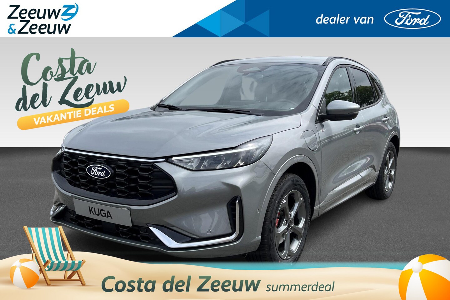 Ford Kuga - 2.5 PHEV ST-Line X €4.000 korting | Nieuw te bestellen | 2100 KG trekkracht | Diverse kleu - AutoWereld.nl