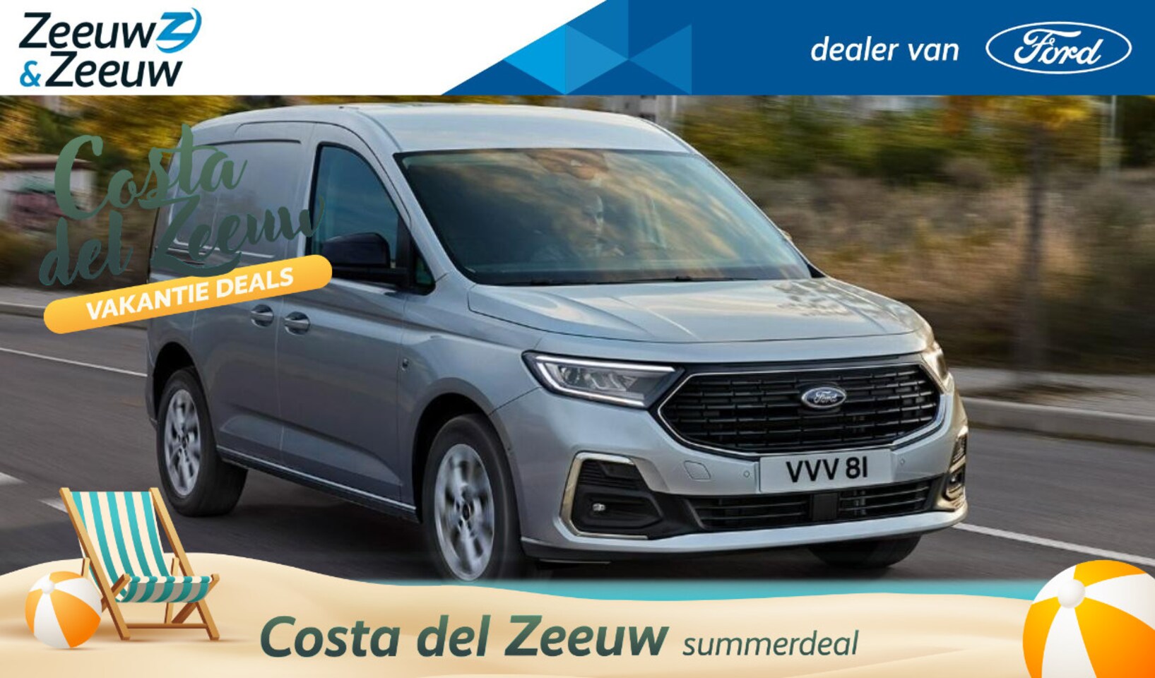 Ford Transit Connect - 1.5 EcoBoost PHEV L2 Limited | 17" LM Velgen | Achteruitrijcamera | BLIS | Navigatiesystee - AutoWereld.nl