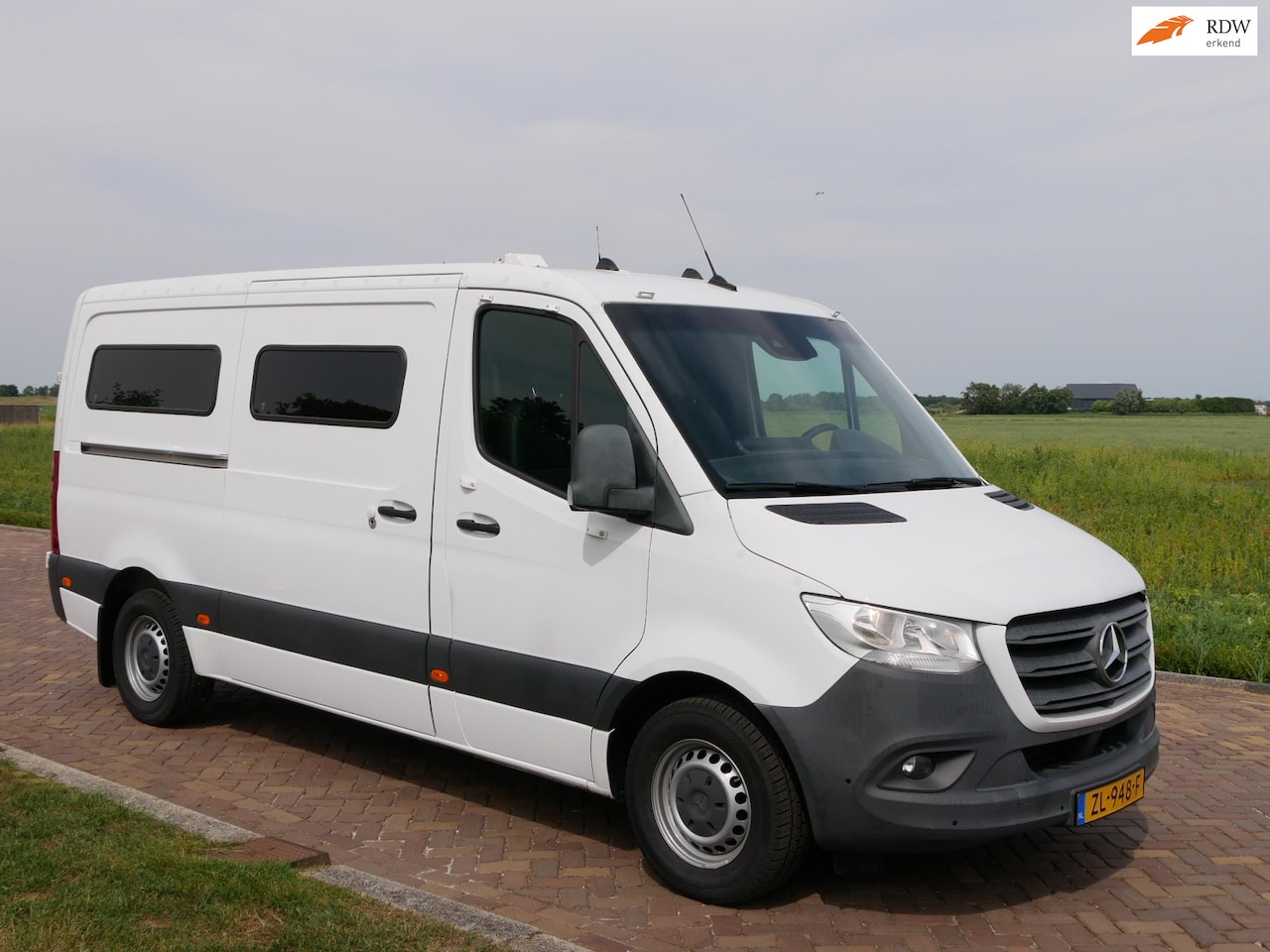 Mercedes-Benz Sprinter Tourer - 316 CDI L2 366 AUT. 8 PERS AC NAVI CAMERA ** 14599 EX BTW ** - AutoWereld.nl