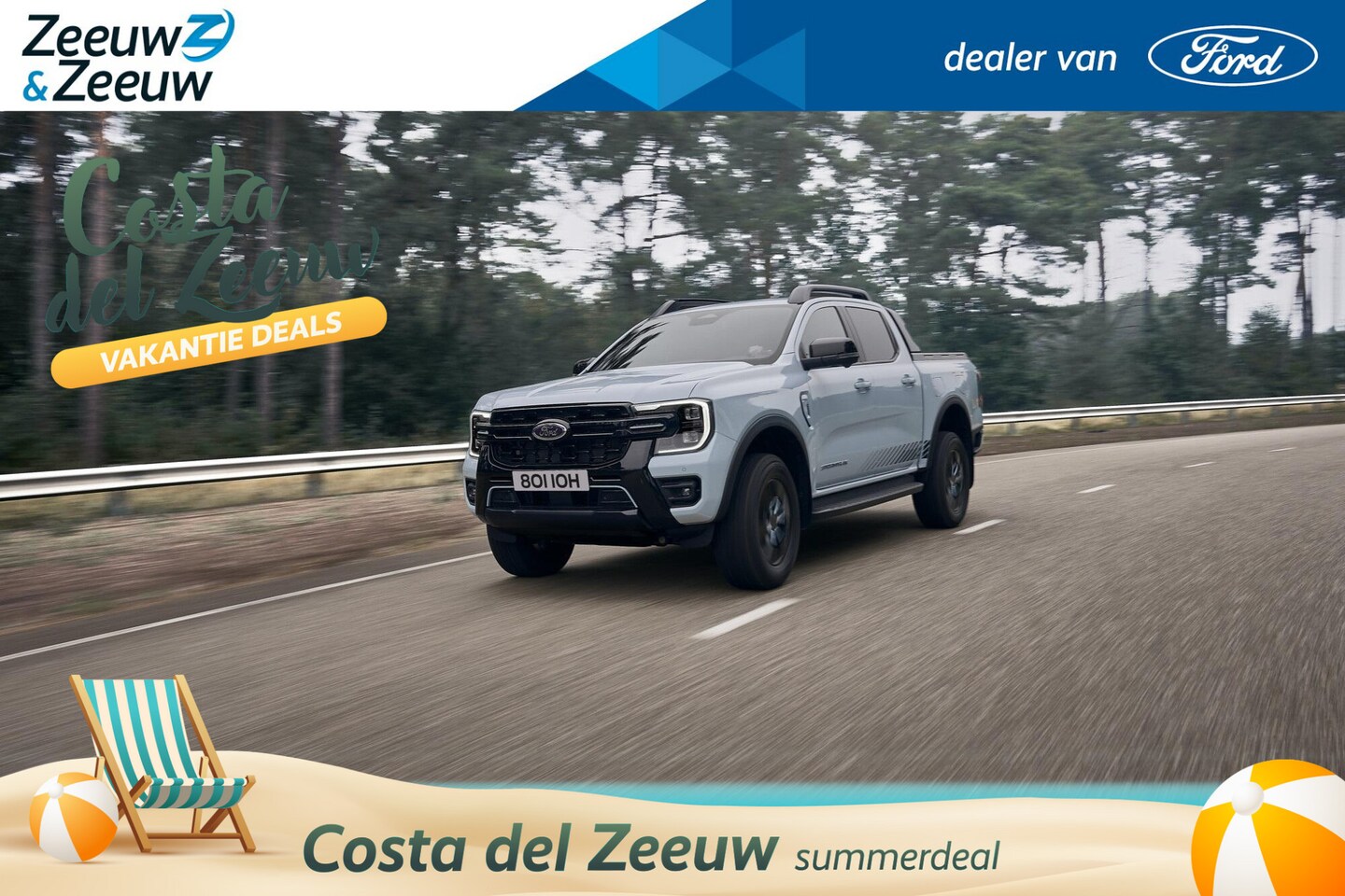Ford Ranger - Wildtrak Double Cab PHEV 2.3 | 279 pk | Nu 2,9% rente op financial lease | Navigatie | Rol - AutoWereld.nl