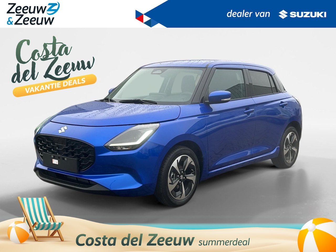 Suzuki Swift - 1.2 Style Smart Hybrid €1.500.- korting | Navigatie | Adaptieve cruise control | Dodehoek - AutoWereld.nl