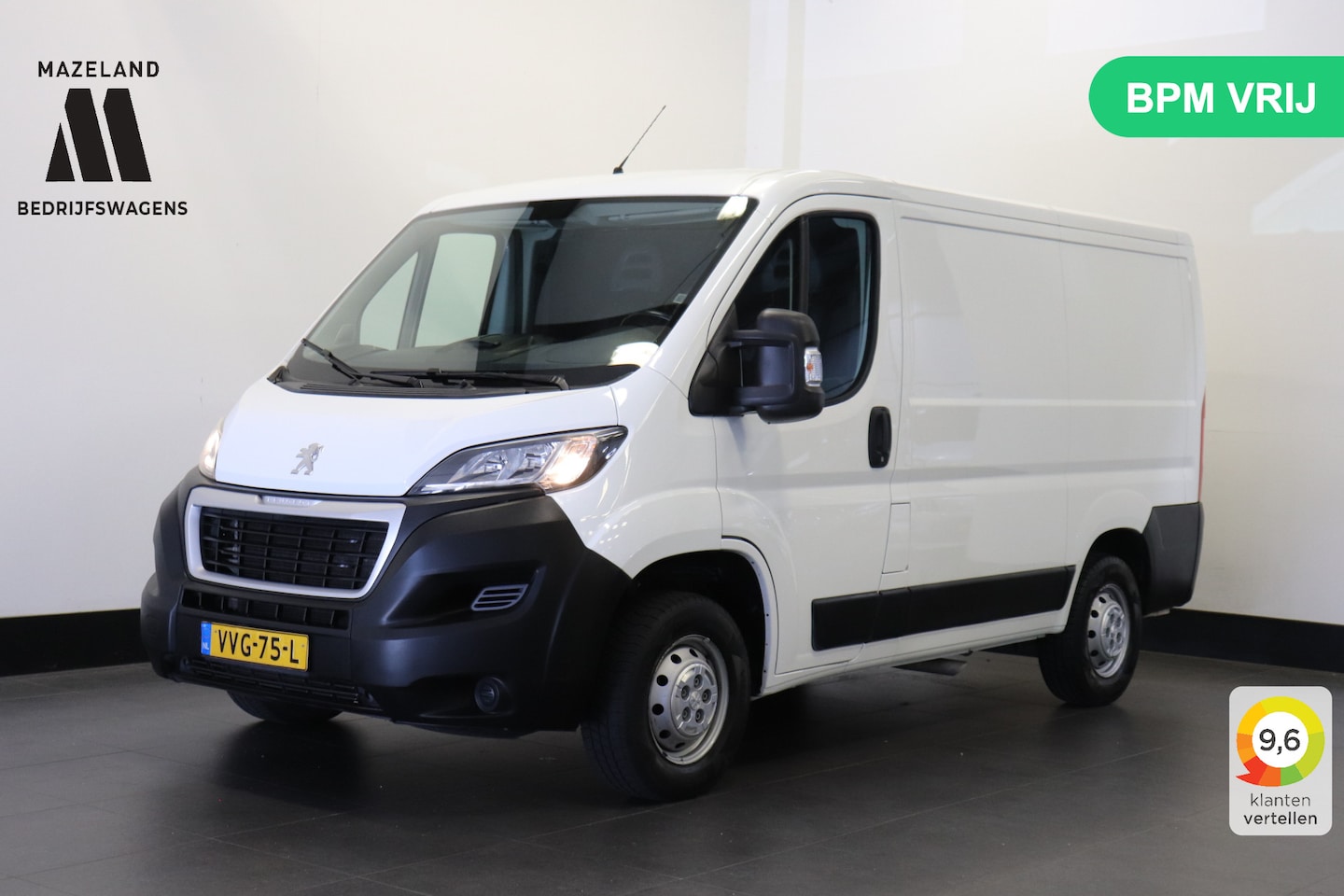 Peugeot Boxer - 2.0 BlueHDI EURO 6 - Airco - Cruise - Radio - €9.950,- Excl. - AutoWereld.nl