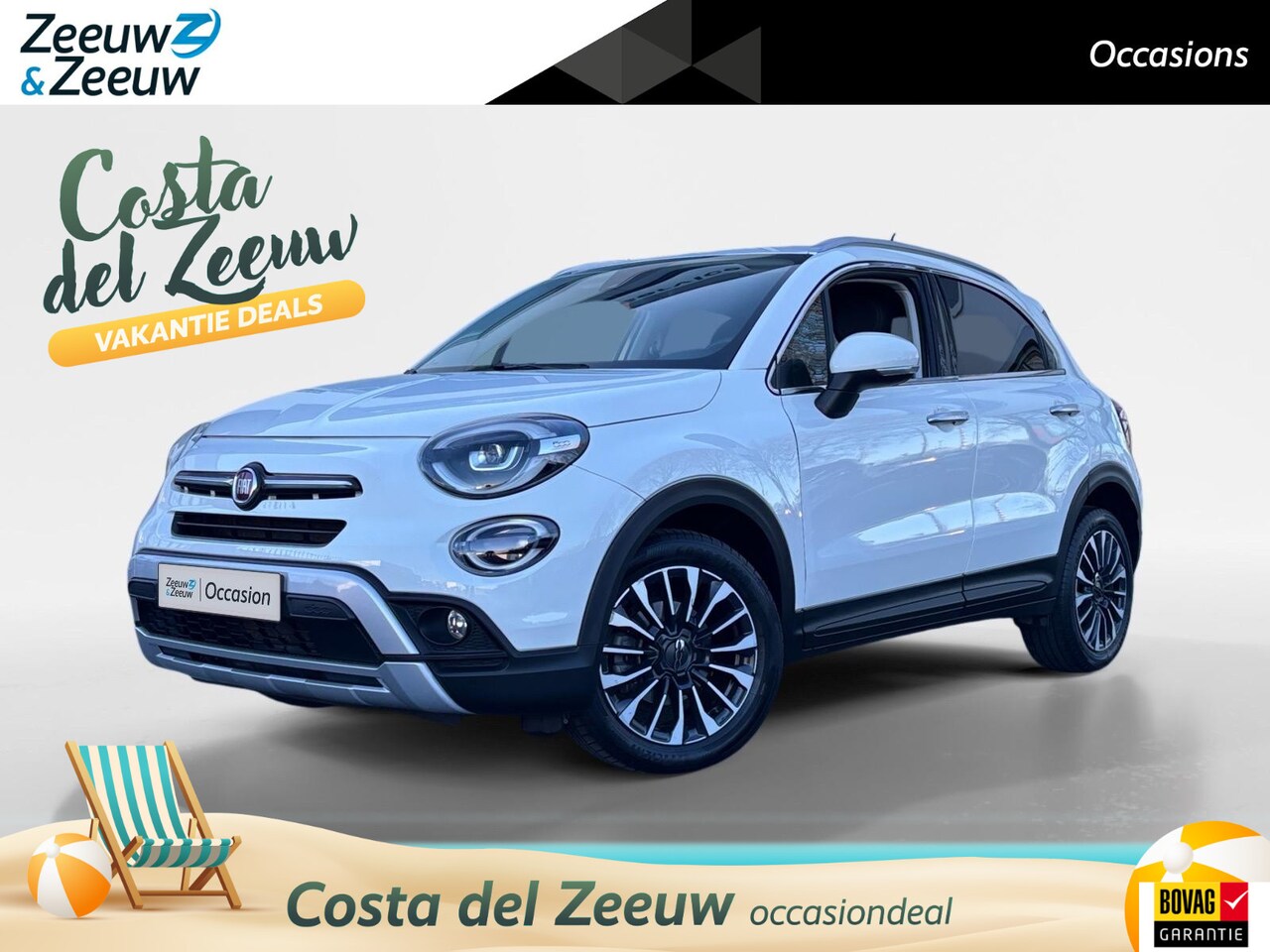 Fiat 500 X Cross - 1.0 GSE City Cross Opening Edition l Navi | Cruise | Climate | - AutoWereld.nl