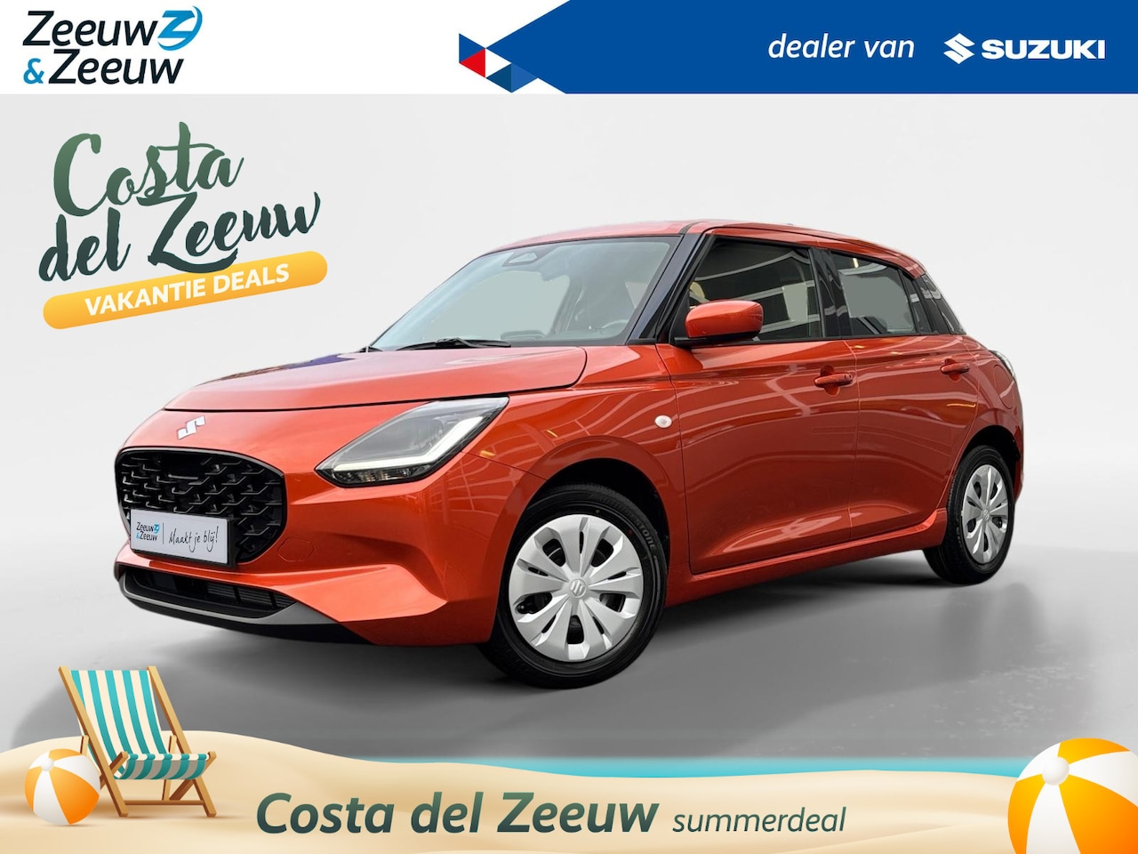 Suzuki Swift - 1.2 Comfort €1.000.- korting | Led verlichting | Smart entry systeem | Apple Carplay & And - AutoWereld.nl