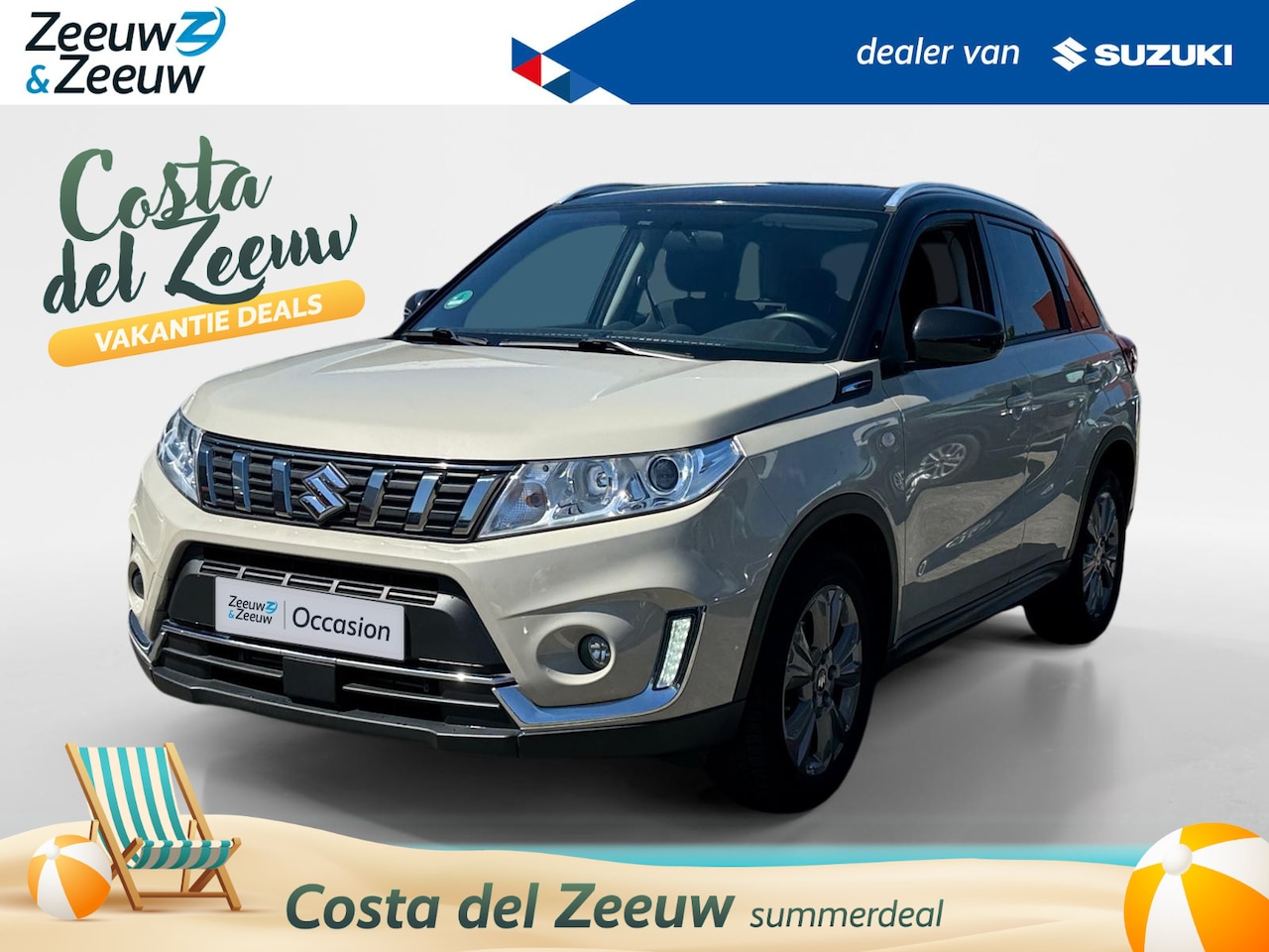 Suzuki Vitara - 1.0 Boosterjet Select | Automaat | Climate Control | Cruise Control | LMV | Stoelverwarmin - AutoWereld.nl