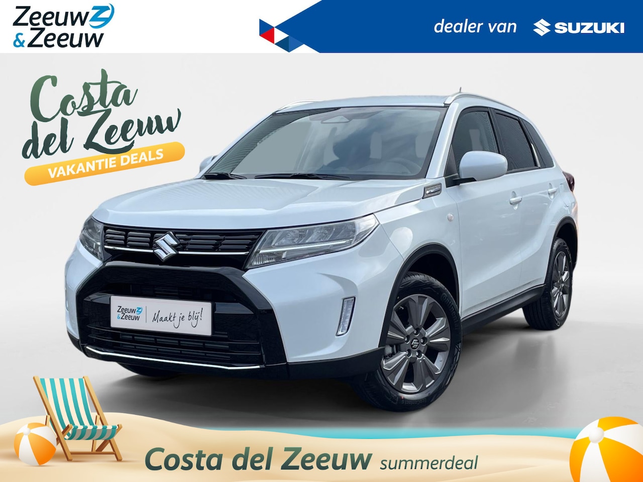Suzuki Vitara - 1.4 Boosterjet Select Smart Hybrid | VOORRAAD! | €1500,- Korting | - AutoWereld.nl