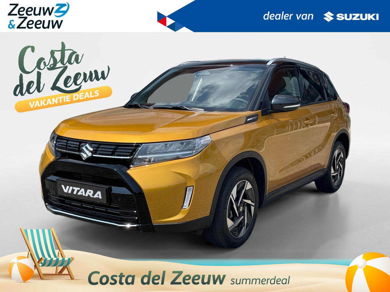 Suzuki Vitara - 1.5 Hybrid Style | Meerdere kleuren in bestelling* |  6 jaar garantie | - AutoWereld.nl