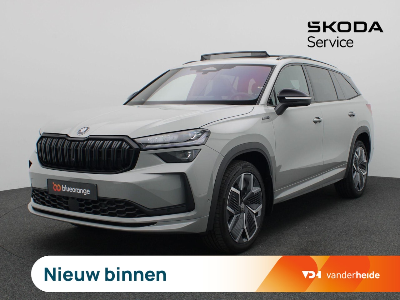 Skoda Kodiaq - 1.5 TSI MHEV Sportline Business 150PK DSG Matrix led, trekhaak, verwarmbare voorruit, pano - AutoWereld.nl