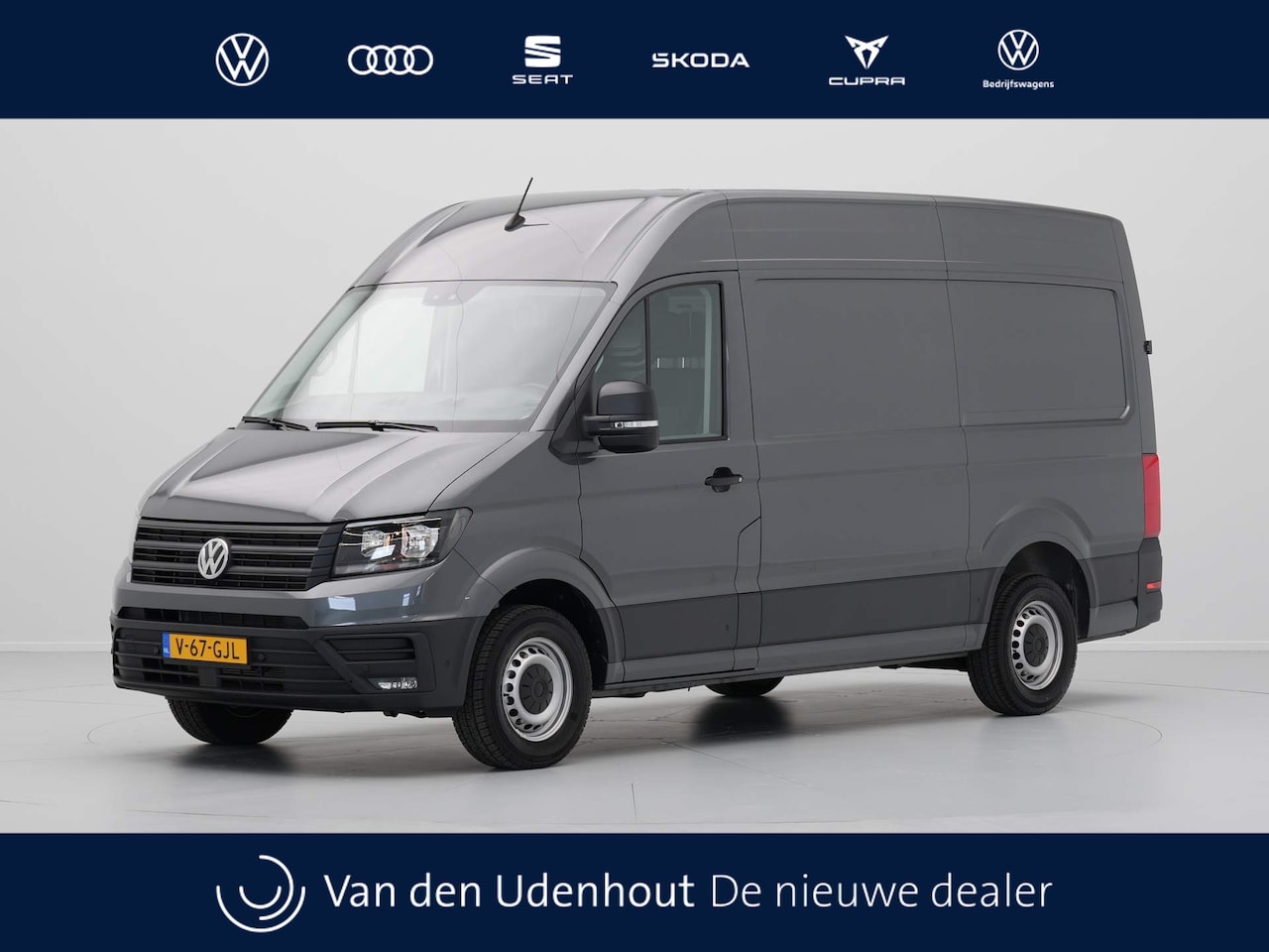 Volkswagen Crafter - 35 2.0 TDI DSG L3H3 Exclusive EURO VI Navi via App Camera Trekhaak Voorruitverwarming - AutoWereld.nl