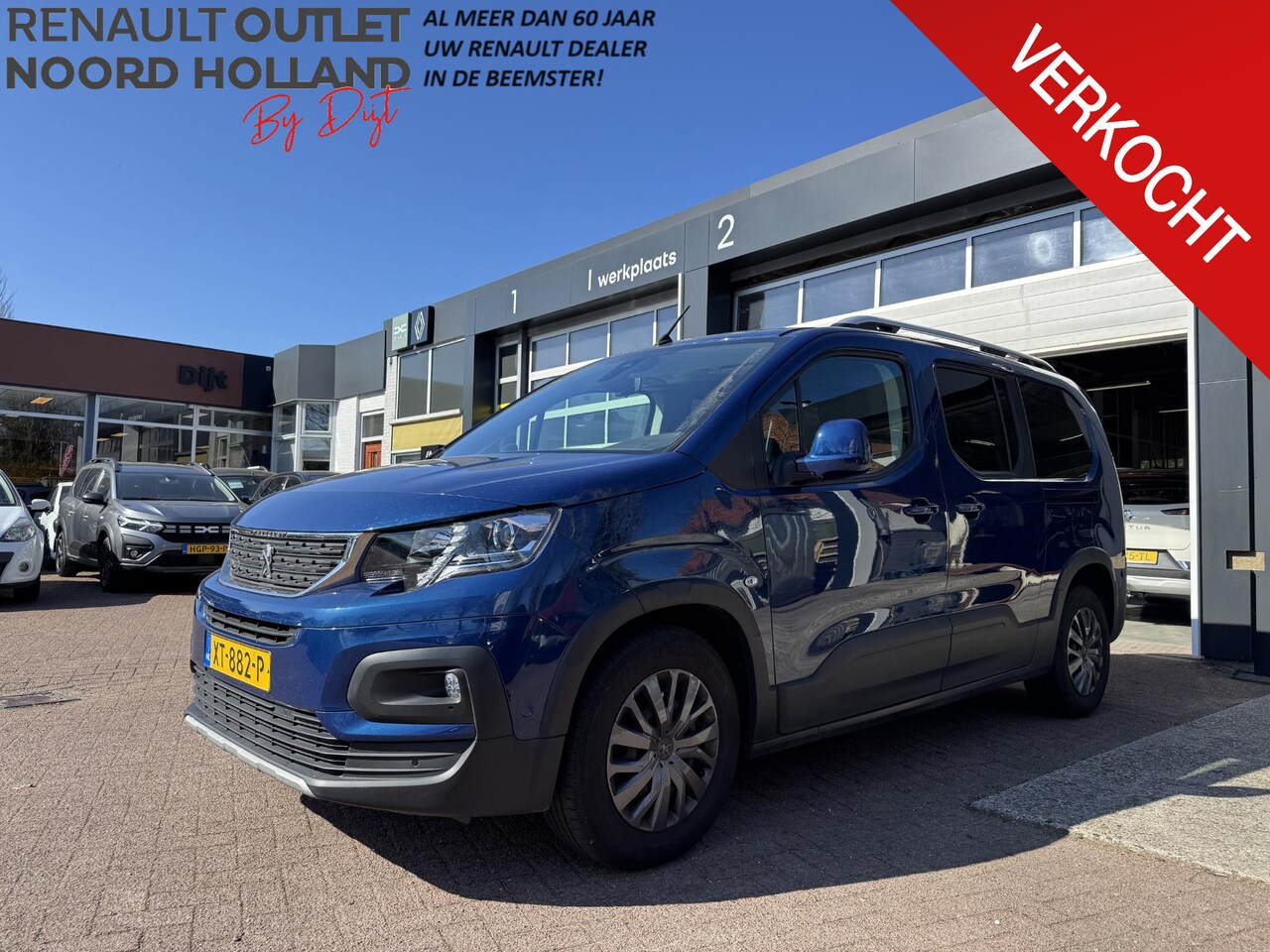 Peugeot Rifter Long - 1.2 Puretech Long Allure 7p. 1.2 Puretech Long Allure 7p. - AutoWereld.nl