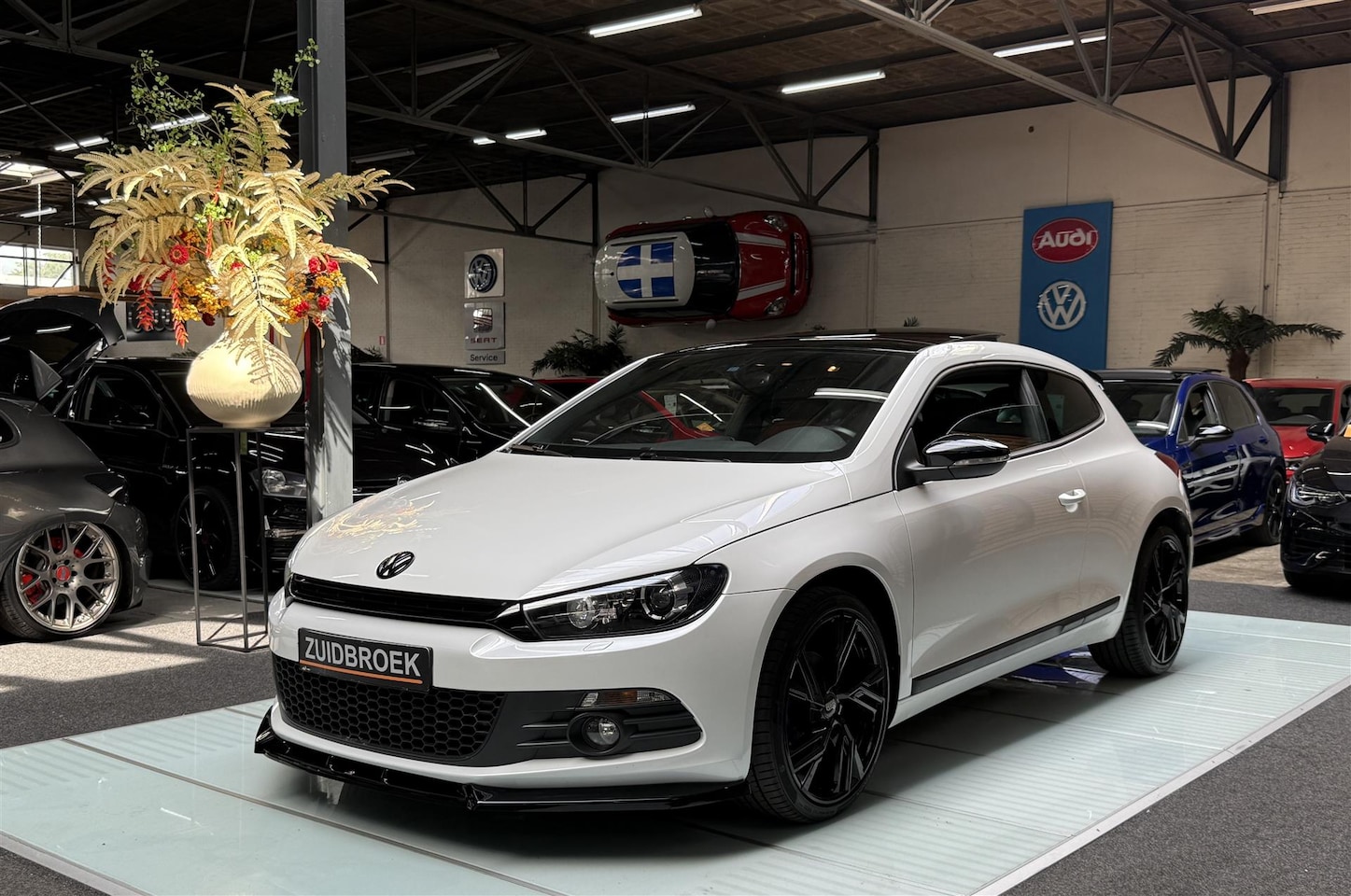 Volkswagen Scirocco - 1.4 TSI 122PK Pano Clima Navi Stuurbediening. - AutoWereld.nl