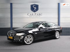 BMW 5-serie - 528i High Executive FACELIFT/LCI/SCHUIFDAK/LEER+S.VERWARMING+MEMORY/LMV/CAM/CRUISE/ECC/12