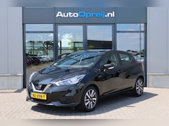 Nissan Micra - 1.0L Acenta 5drs. Airco, NAVI, Camera, Cruise, 1e eigenaar, Dealer onderhouden
