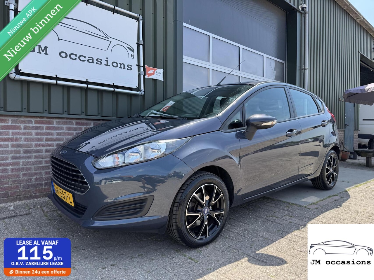 Ford Fiesta - 1.0 Style|Airco|Navi|Lm velgen|nieuwe APK| - AutoWereld.nl